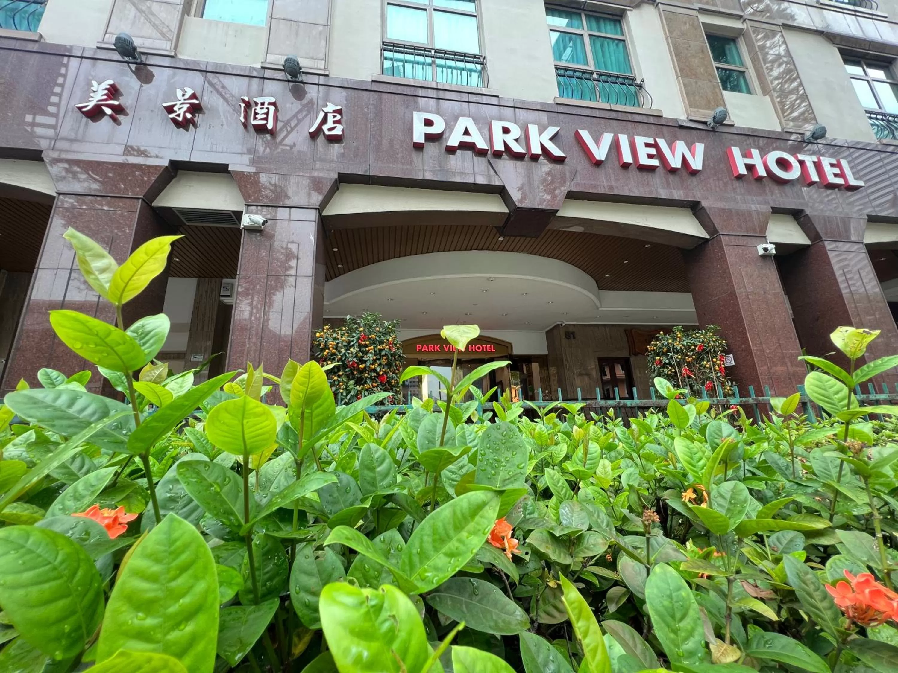 Property building in Park View Hotel