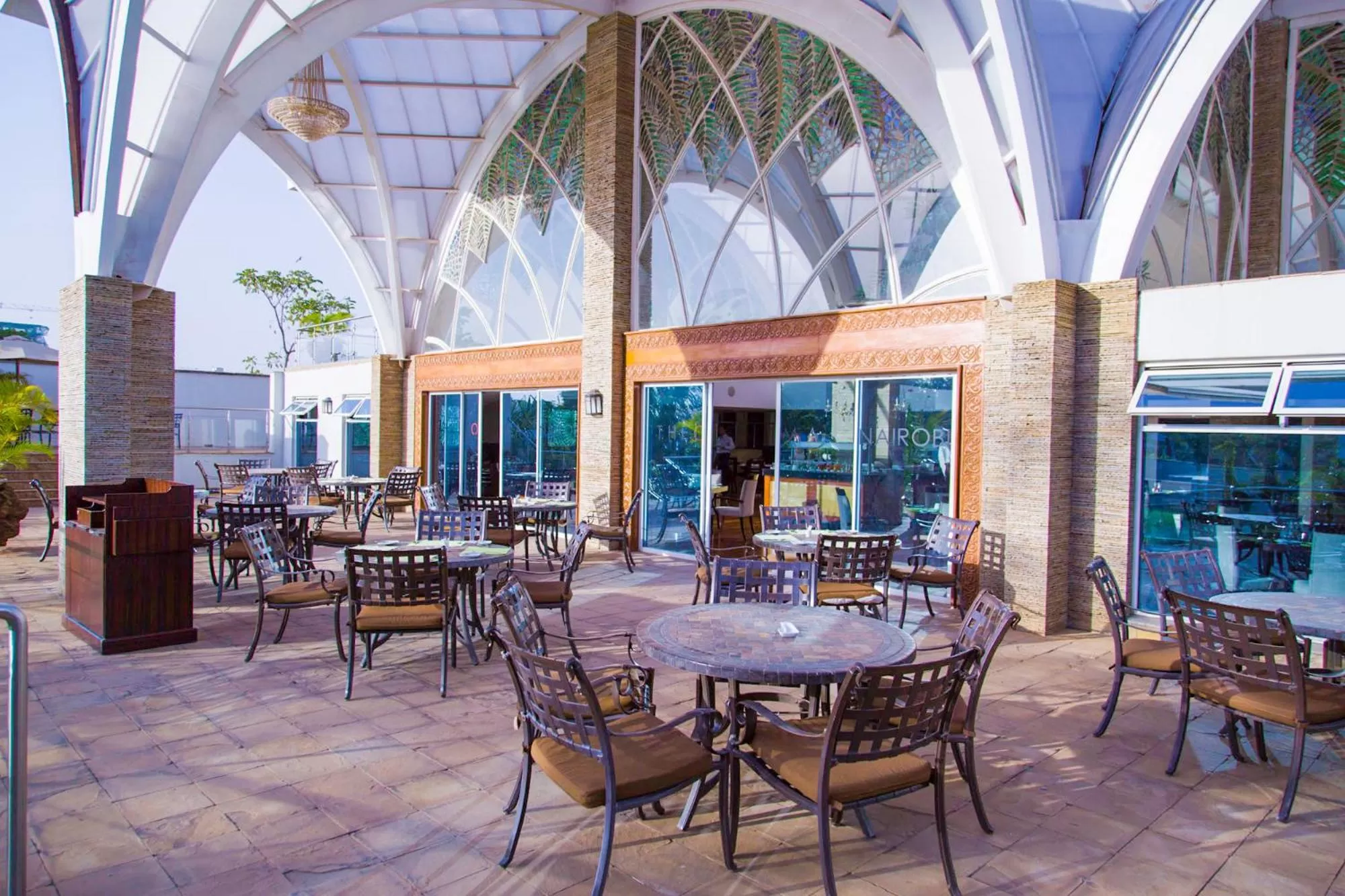 Patio in The Boma Nairobi