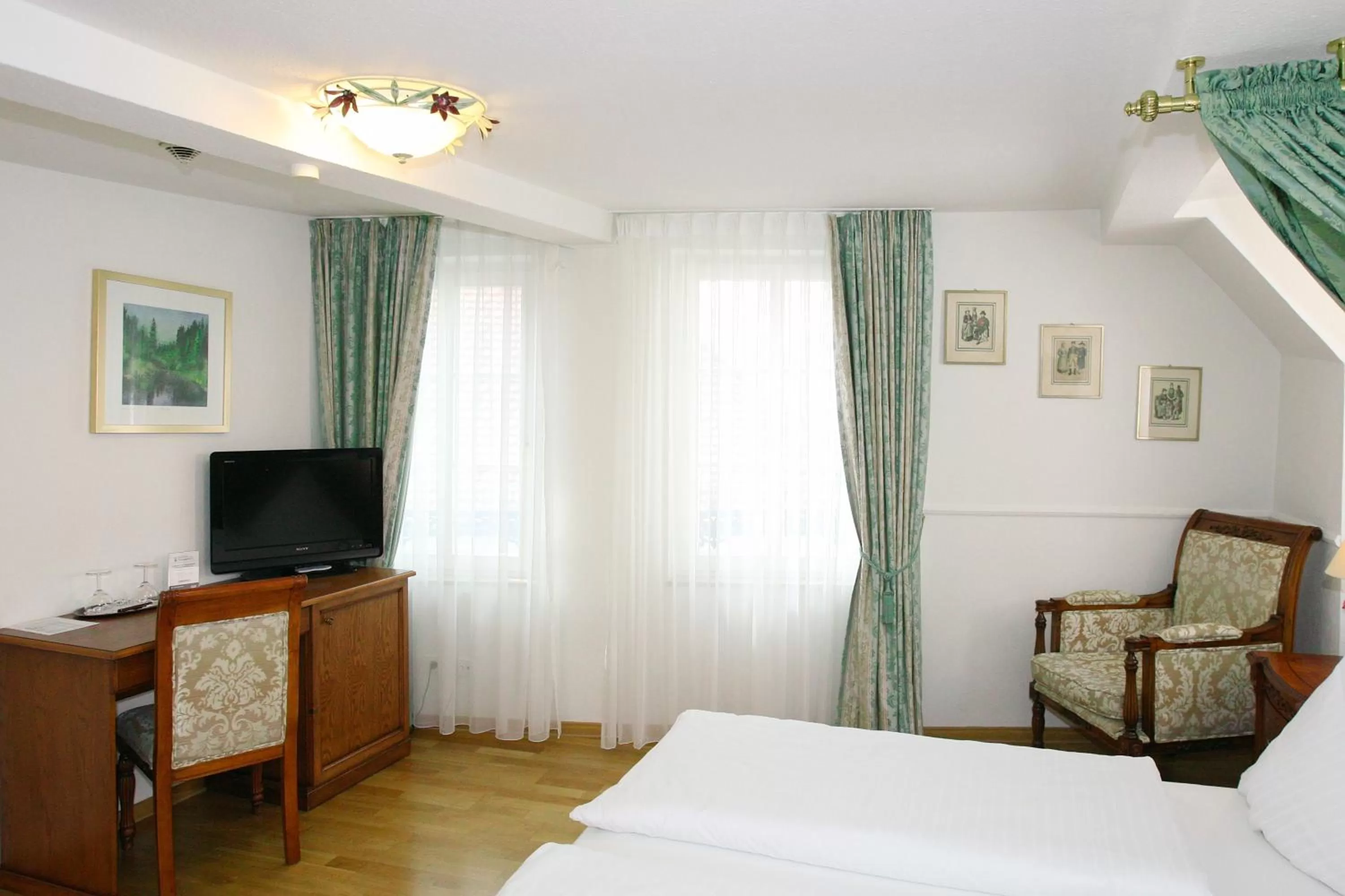 Decorative detail, TV/Entertainment Center in Hotel Rathausglöckel