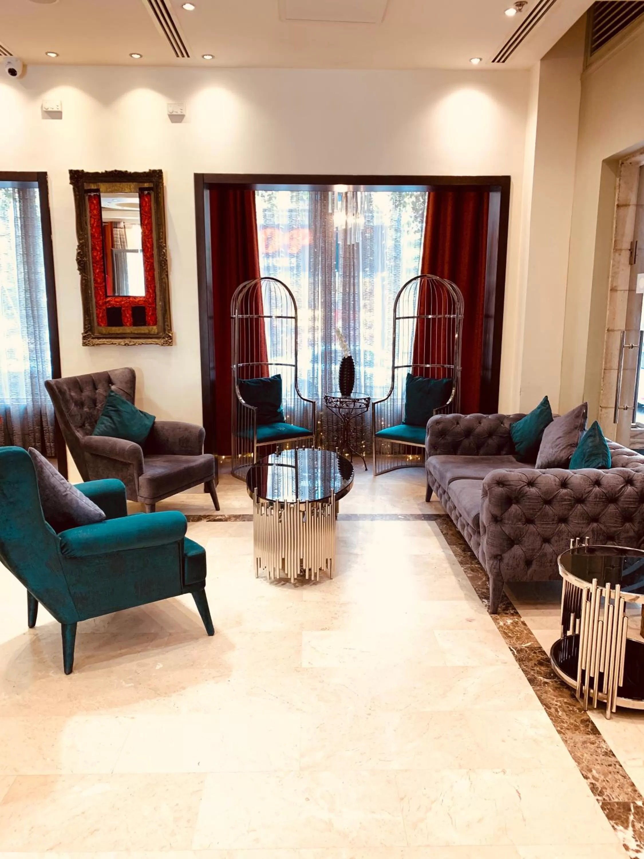 Lobby or reception in National Hotel - Jerusalem