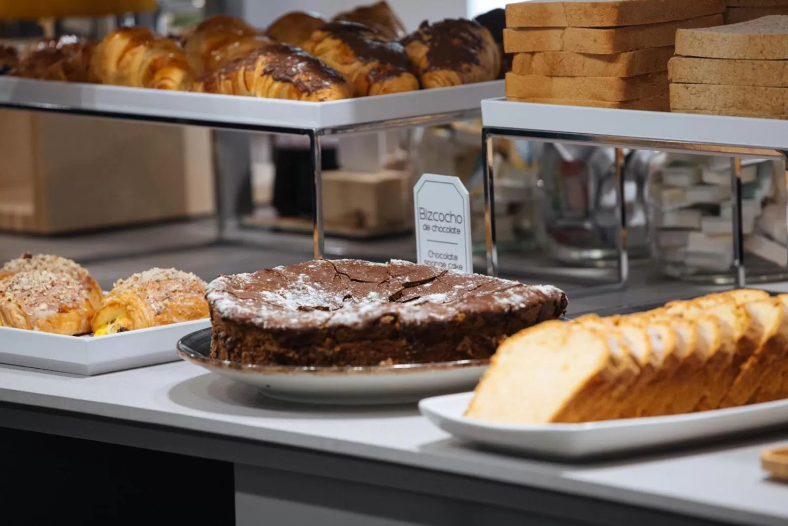 Breakfast in Hotel Santa Cruz