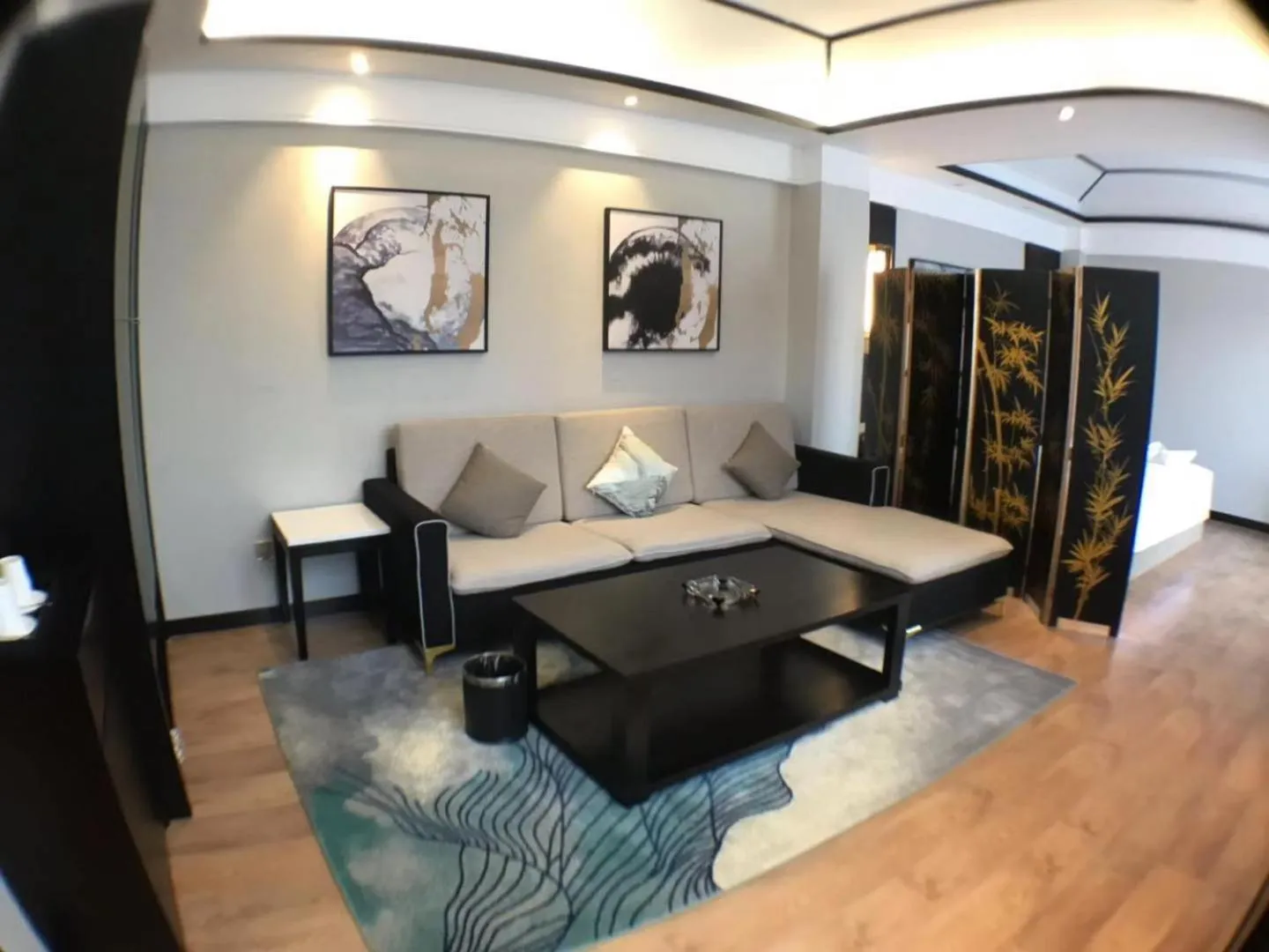 Living room in Le Chen Miiya Hotel