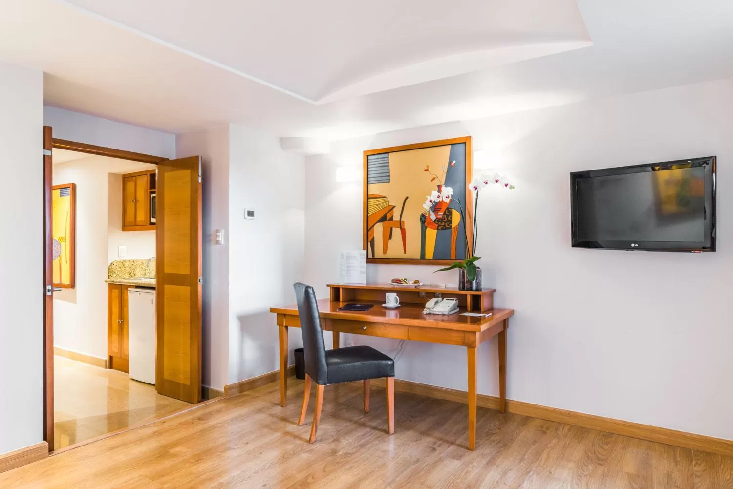 Seating area in Eurostars Zona Rosa Suites