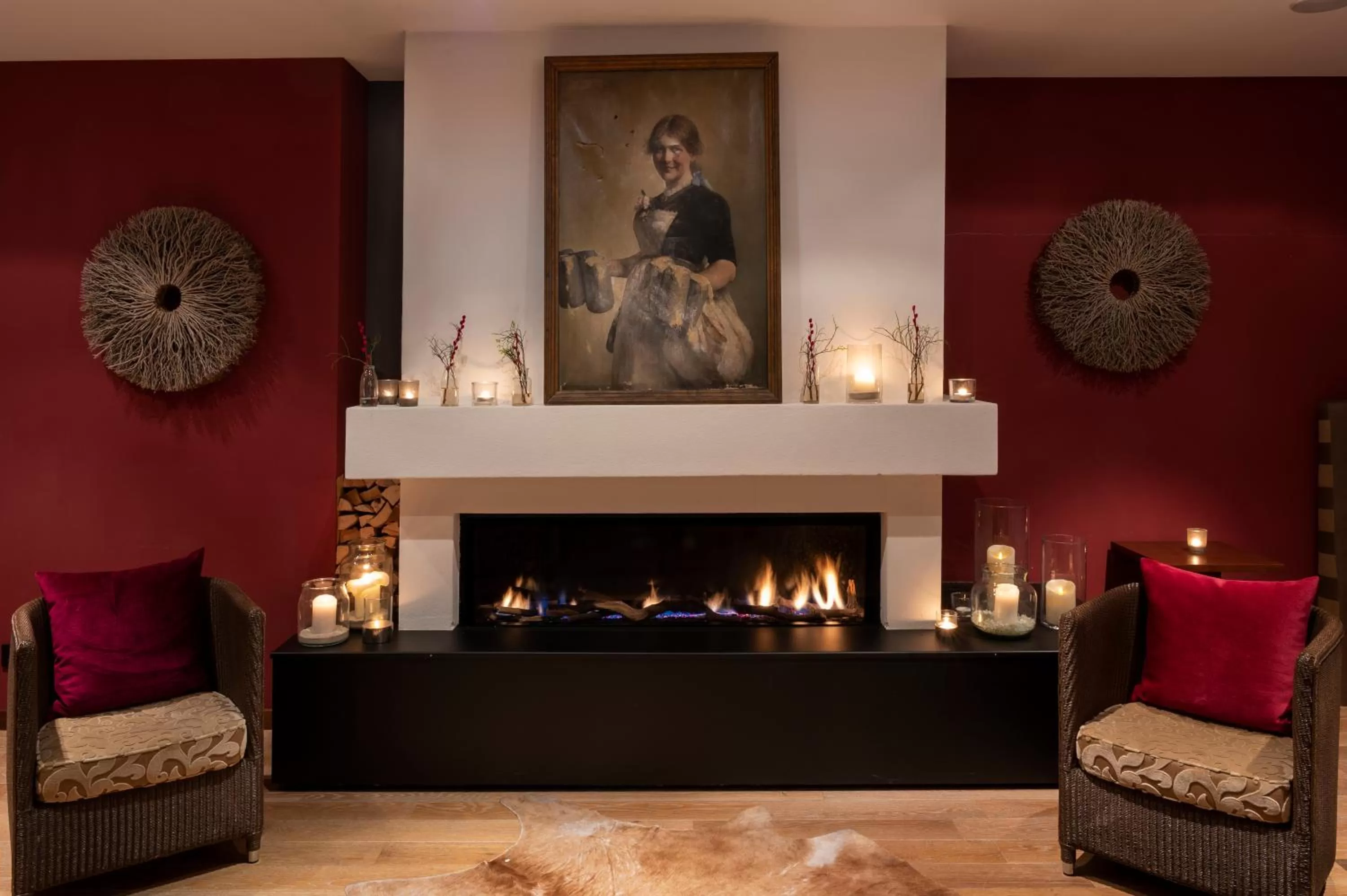 Lounge or bar, Lobby/Reception in Landhotel 3Kronen