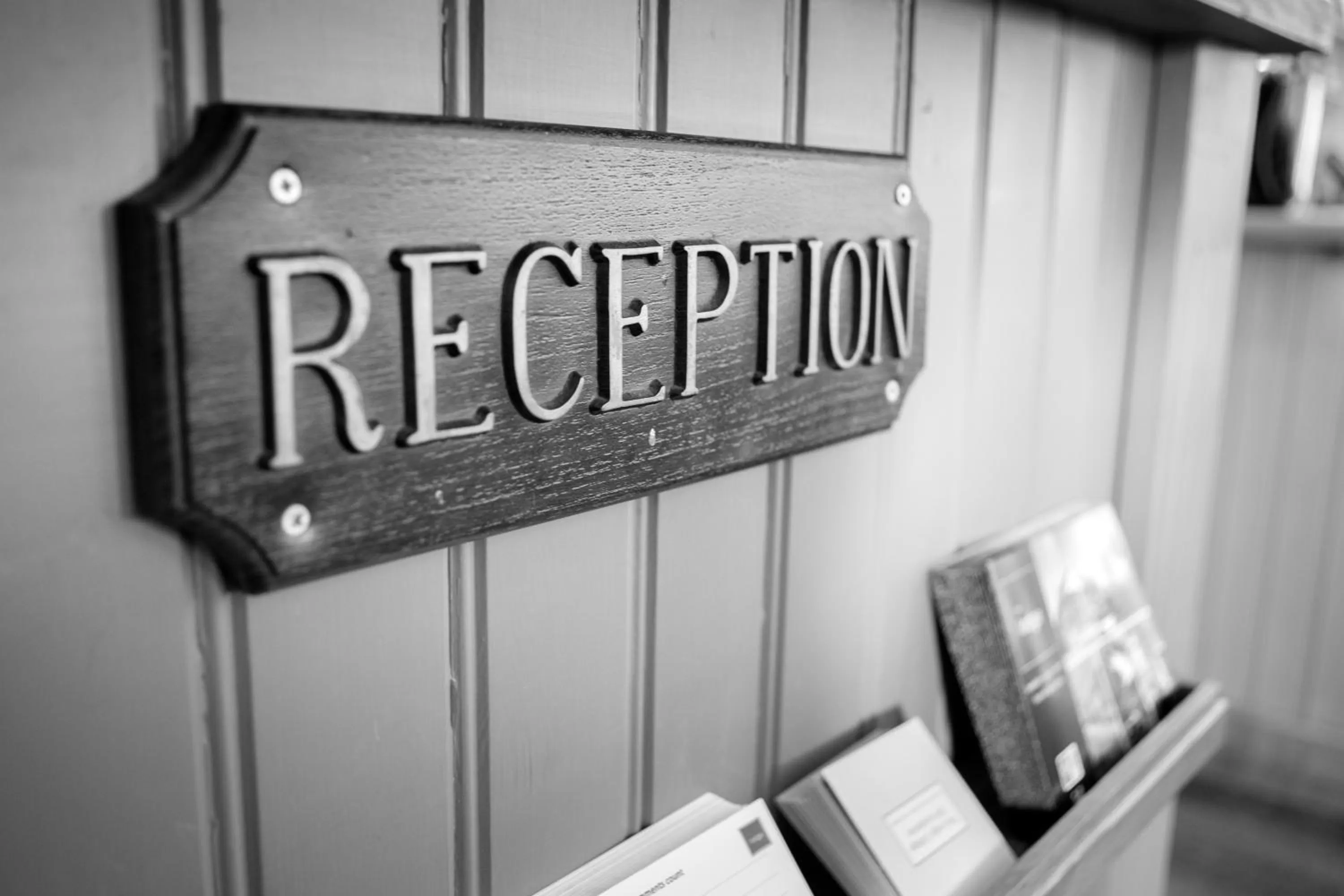 Lobby or reception in The Lodge