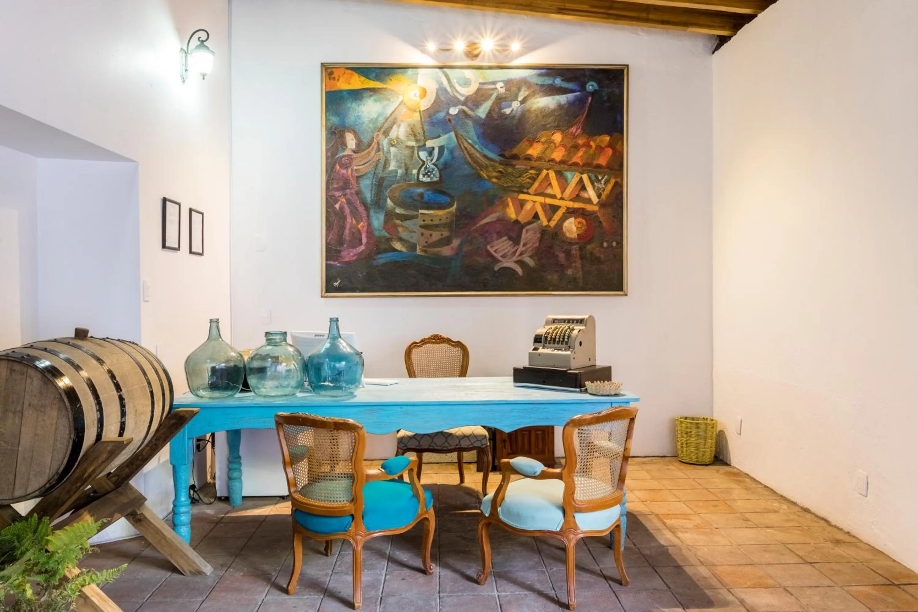 Lobby or reception in NaNa Vida Hotel Oaxaca