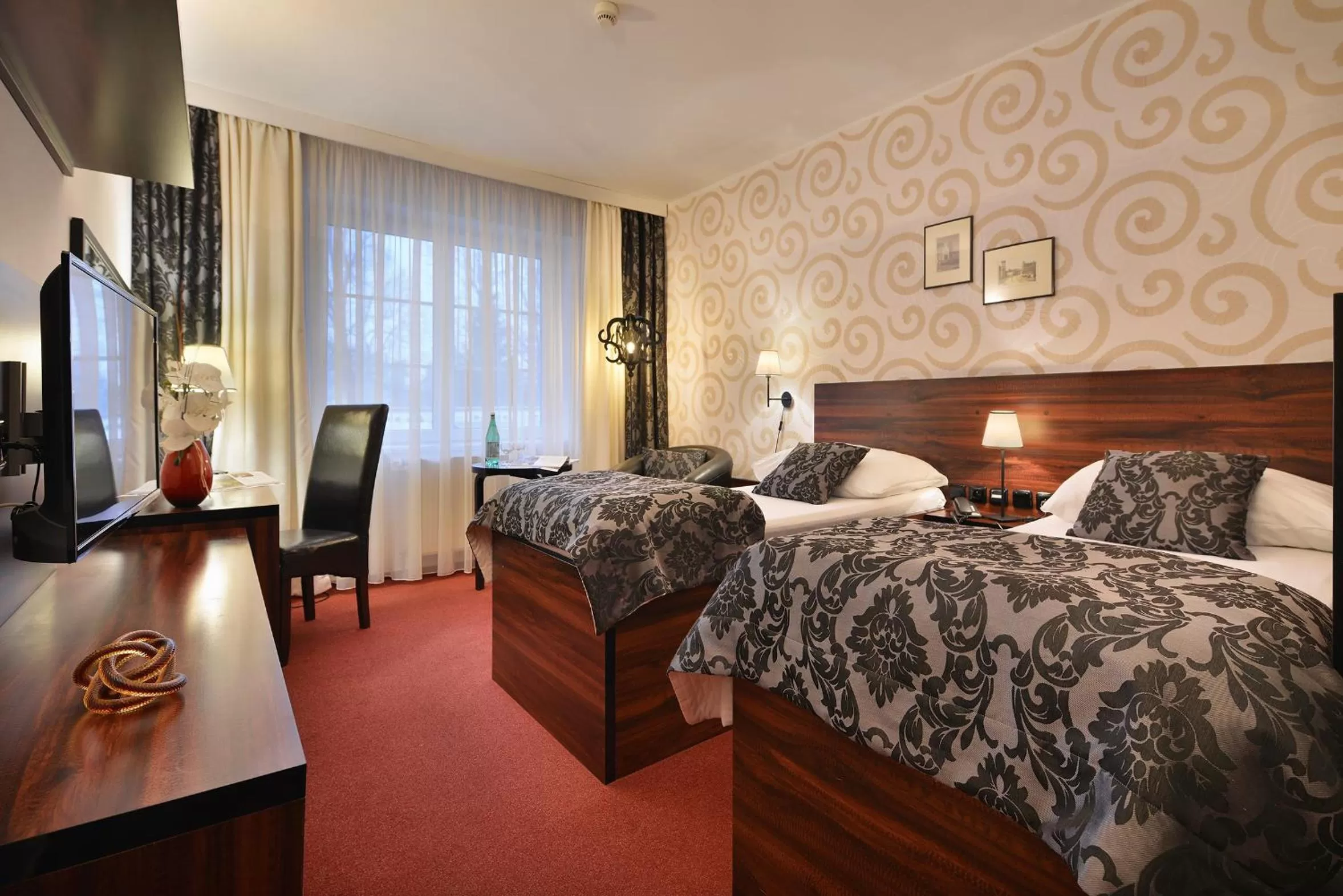 Bed in Parkhotel Morris Novy Bor