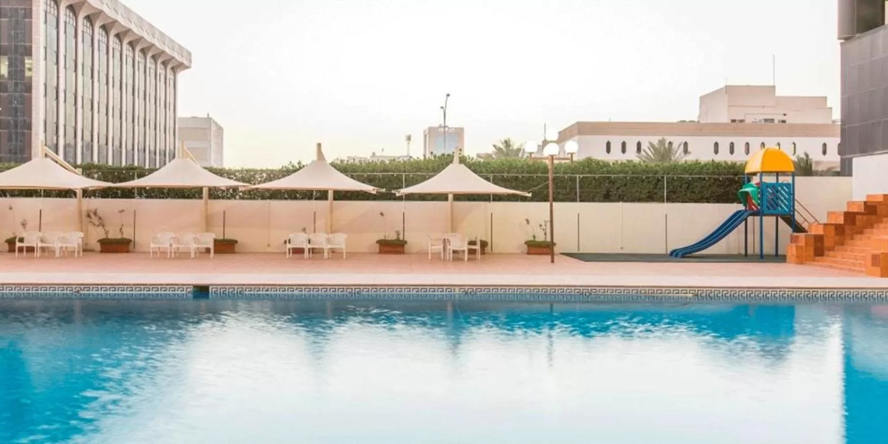 Swimming pool in Crowne Plaza Riyadh Palace by IHG