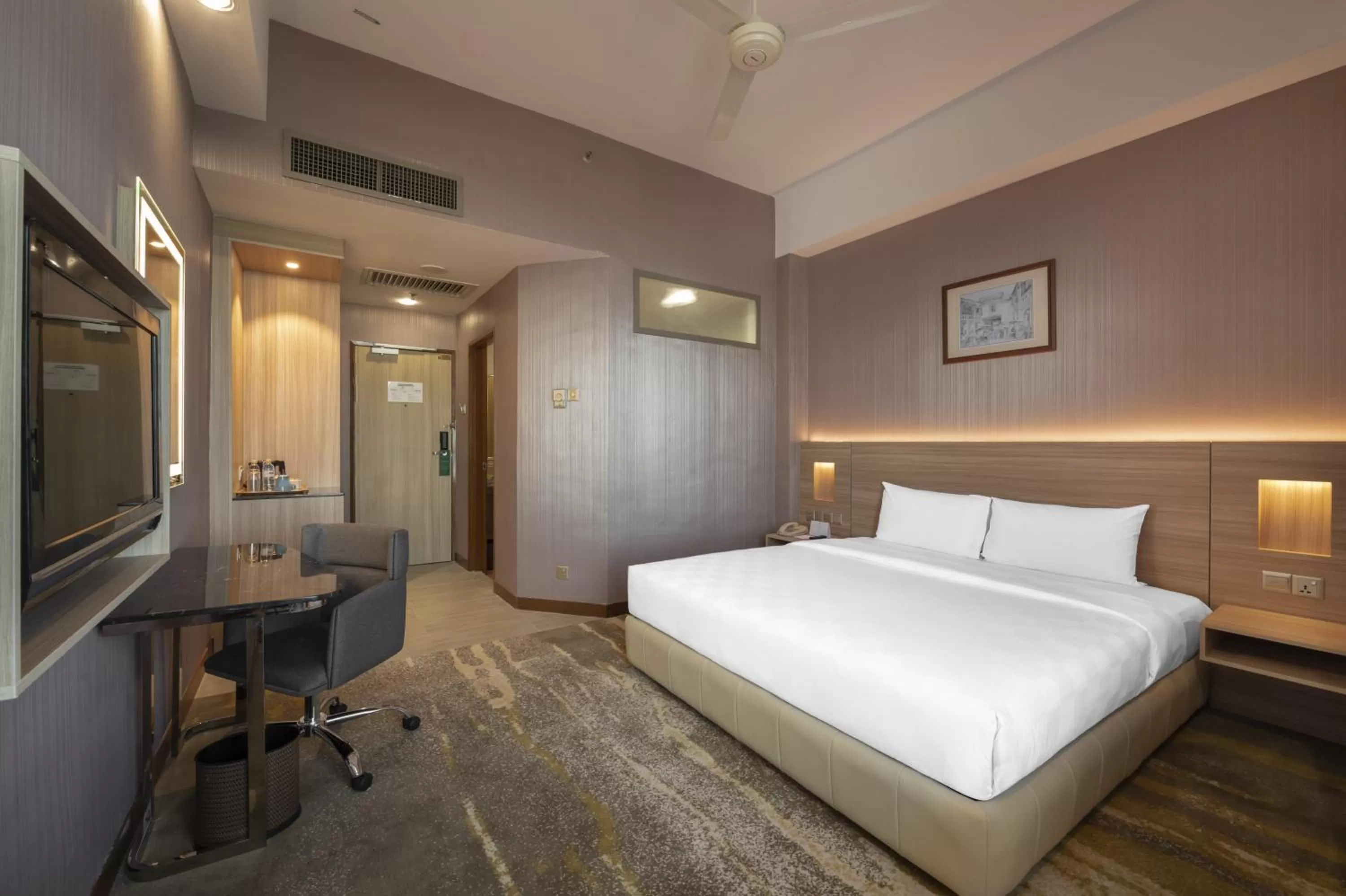 Bed in Cititel Penang