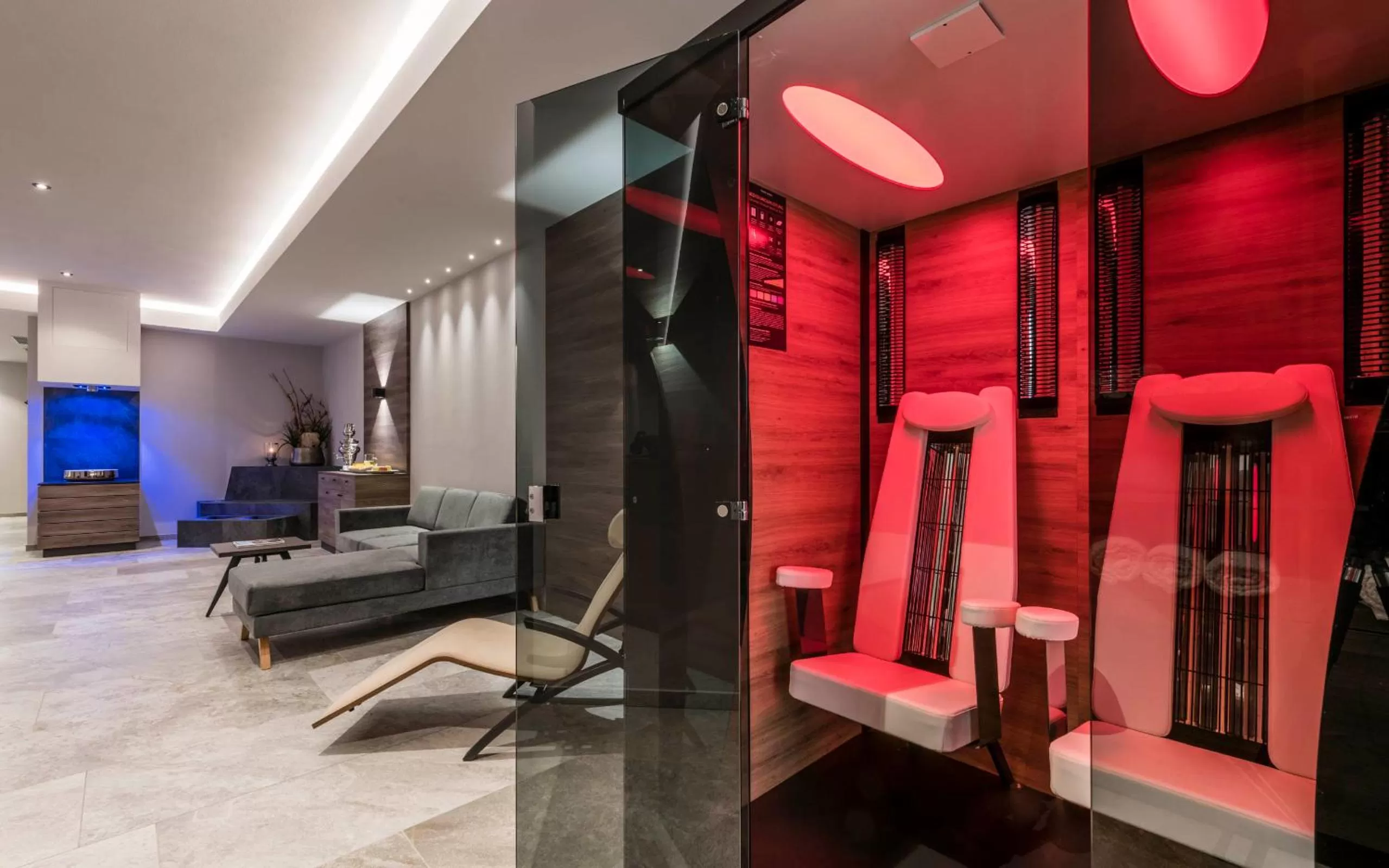 Spa and wellness centre/facilities in Hotel Sonnenburg