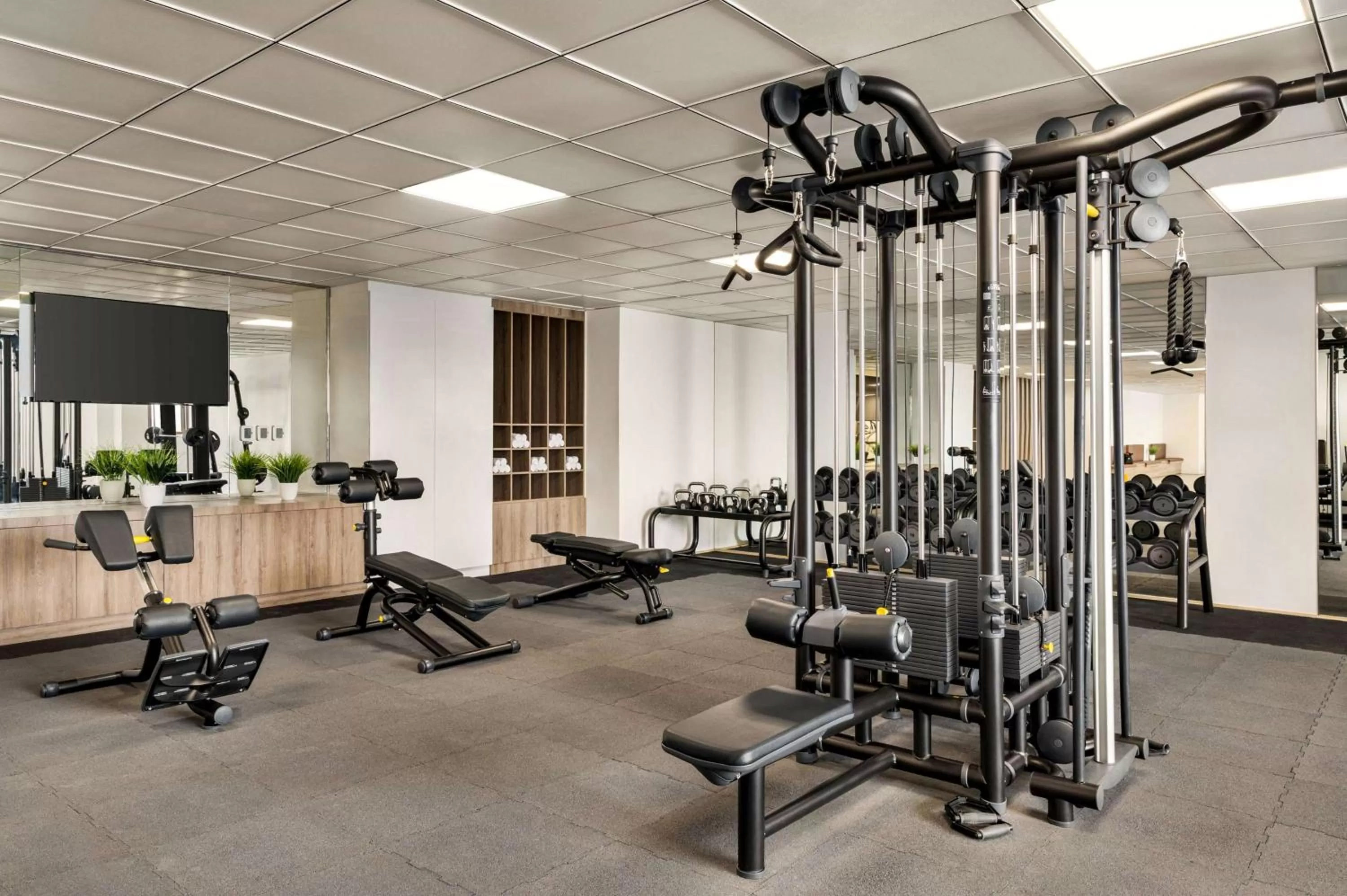 Fitness centre/facilities in Wyndham Residences The Palm
