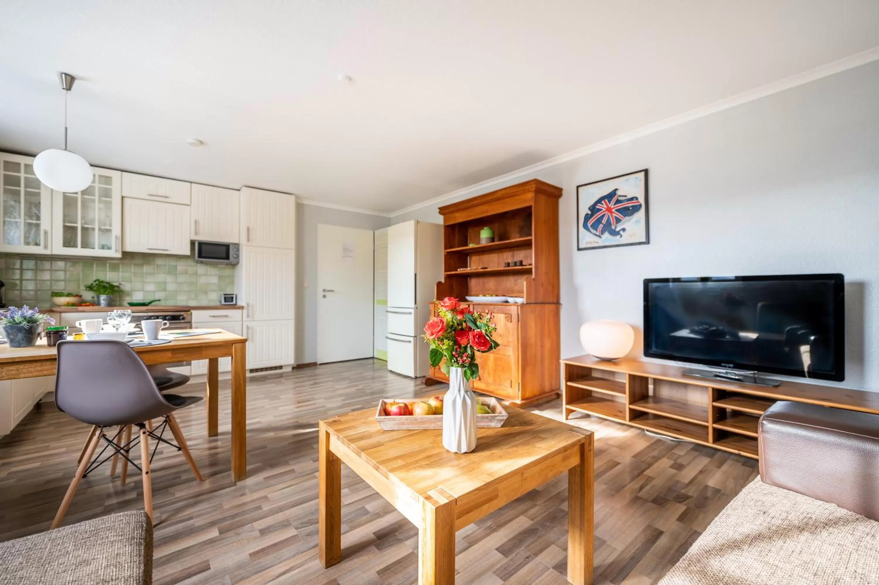 Dining Area in Haus Ferienglück Sauna im Haus