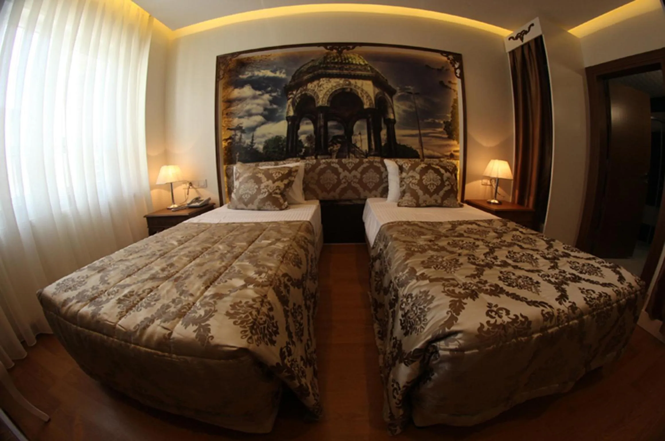 Decorative detail, Bed in Elite Marmara Bosphorus&Suites
