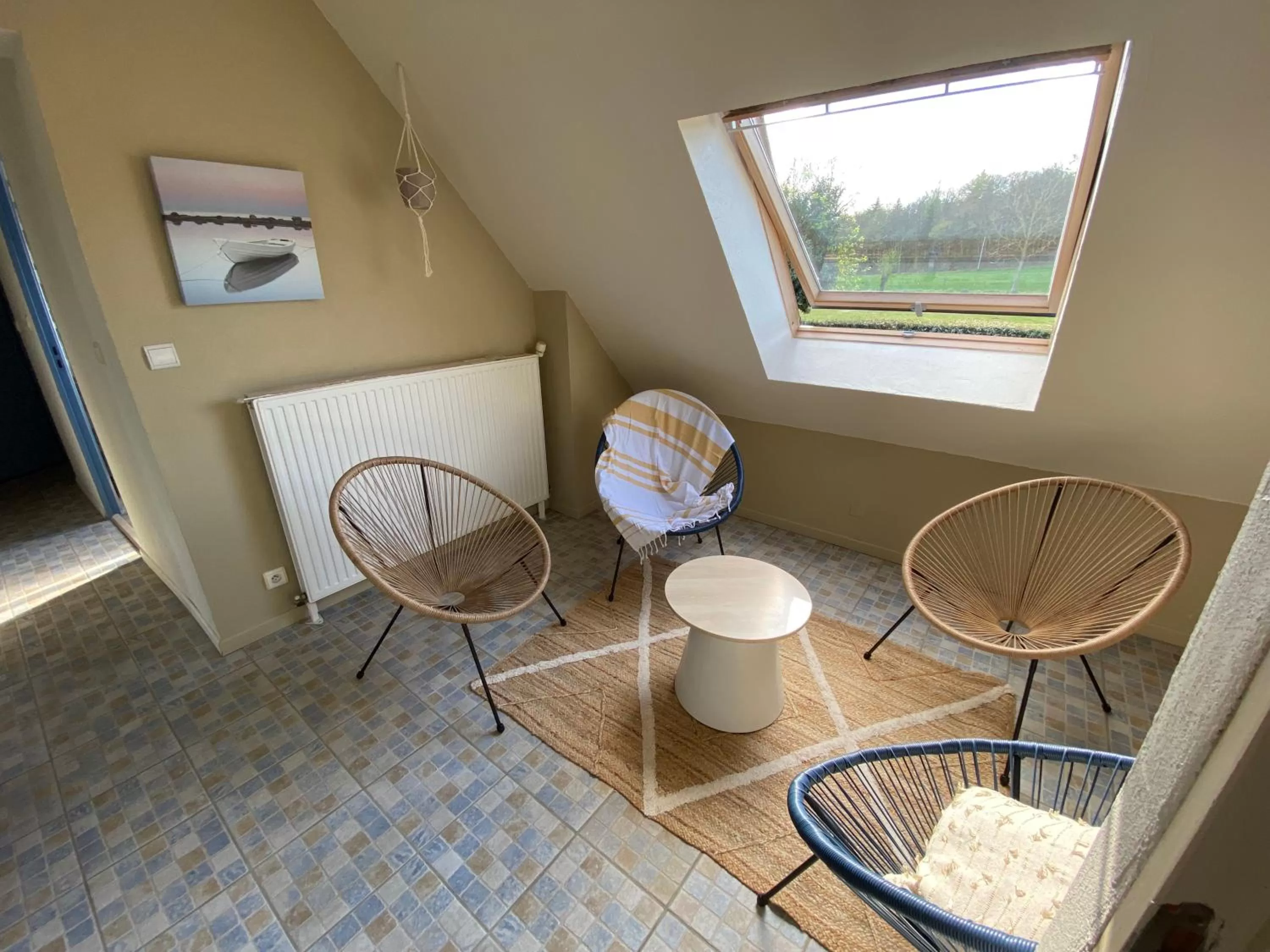 Living room in La Pichonnière