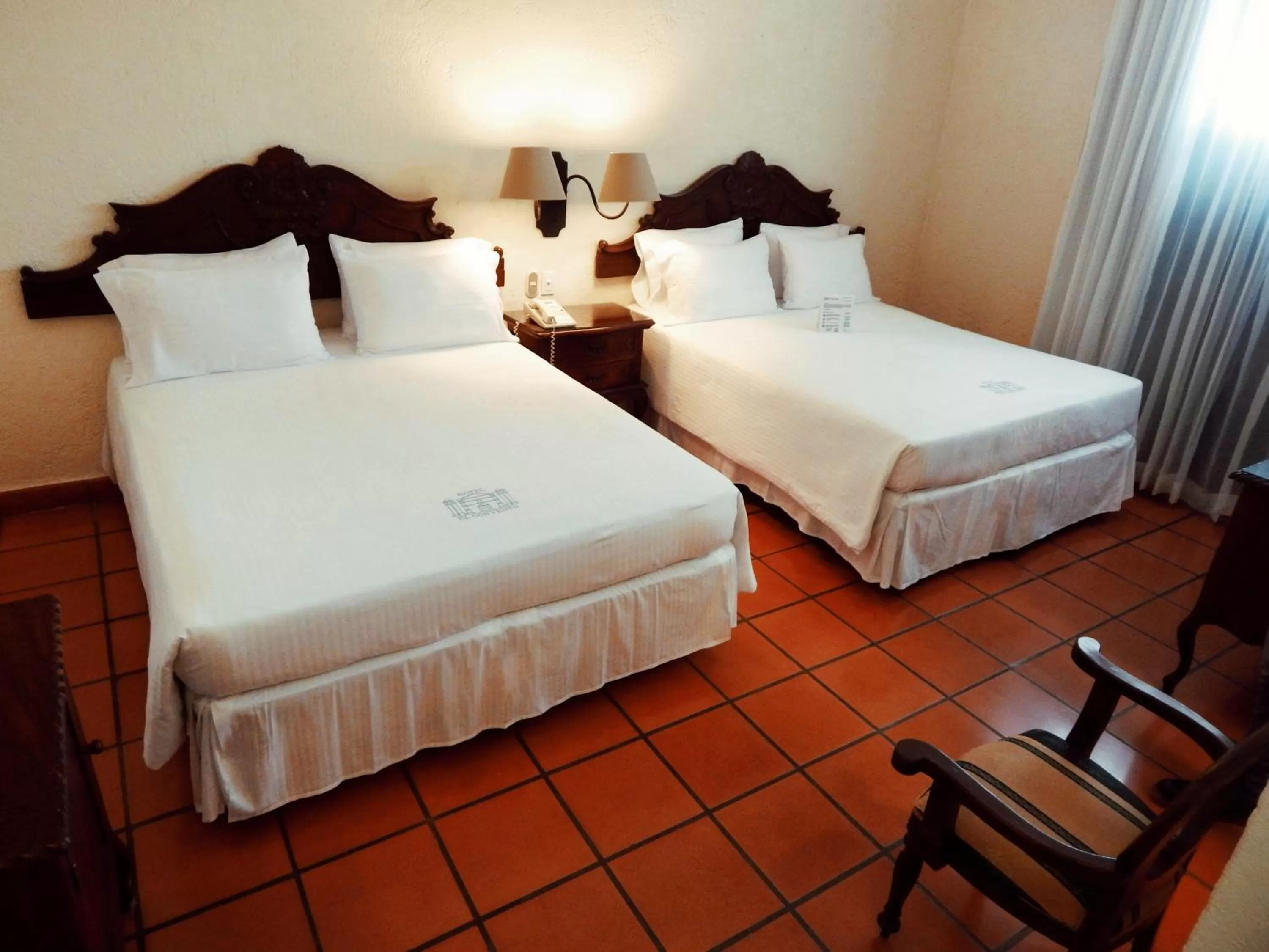 Bed in Hotel El Convento Leon Nicaragua