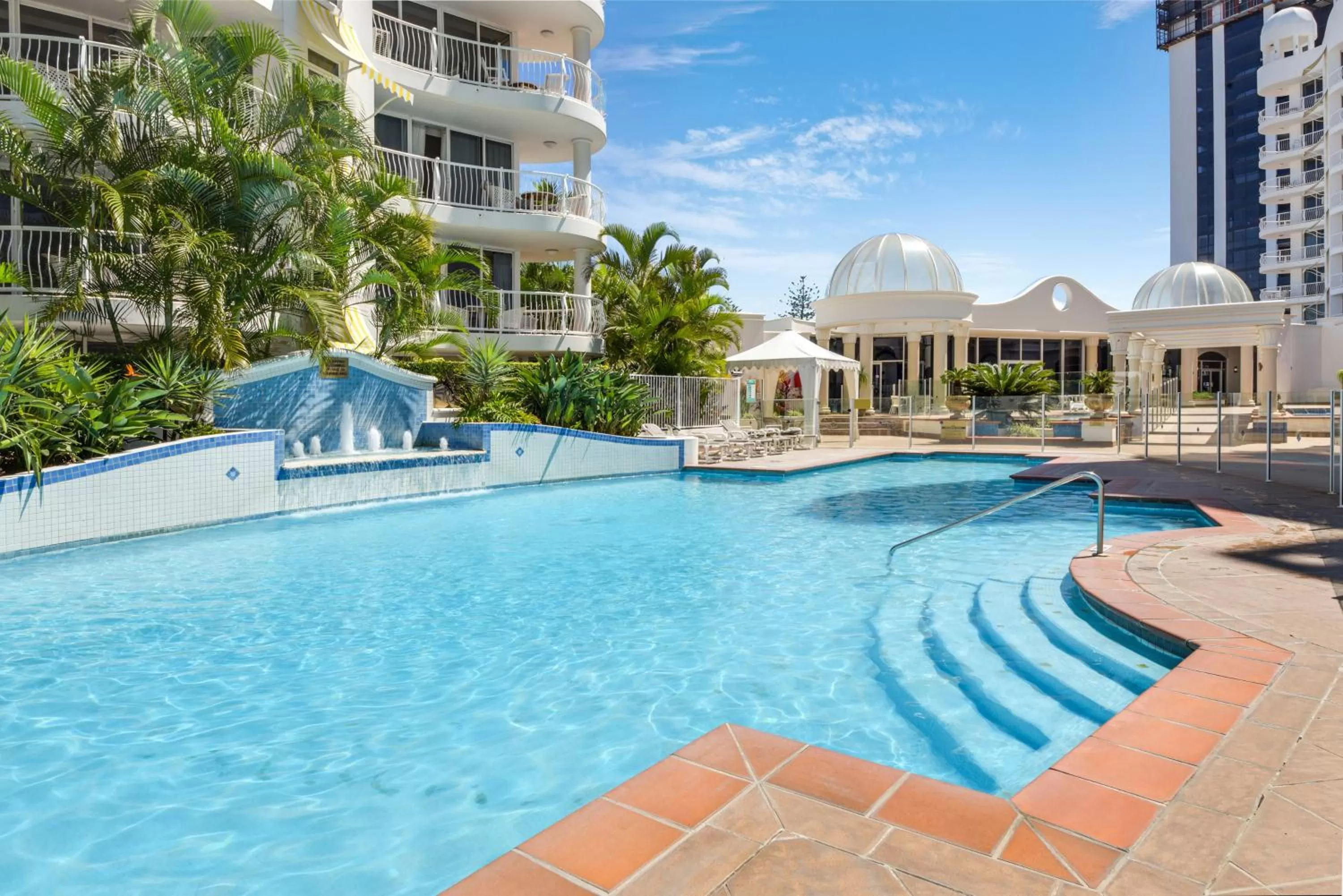 Swimming pool in The Phoenician Resort