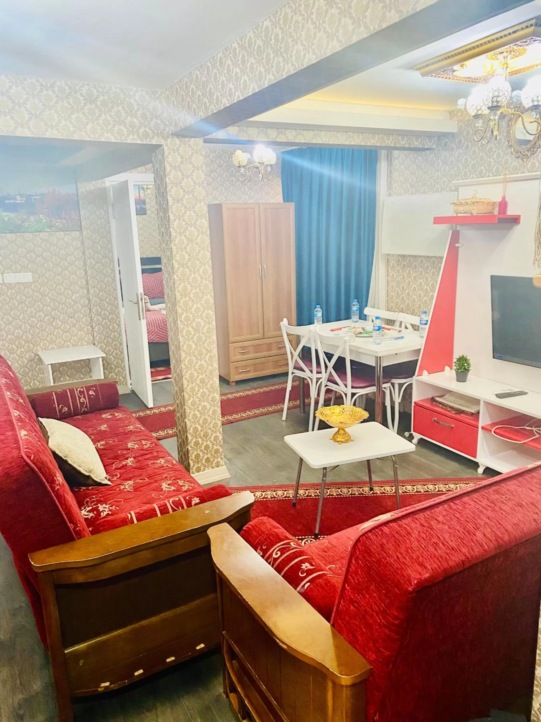 Seating area in White Suites Hotel İstanbul