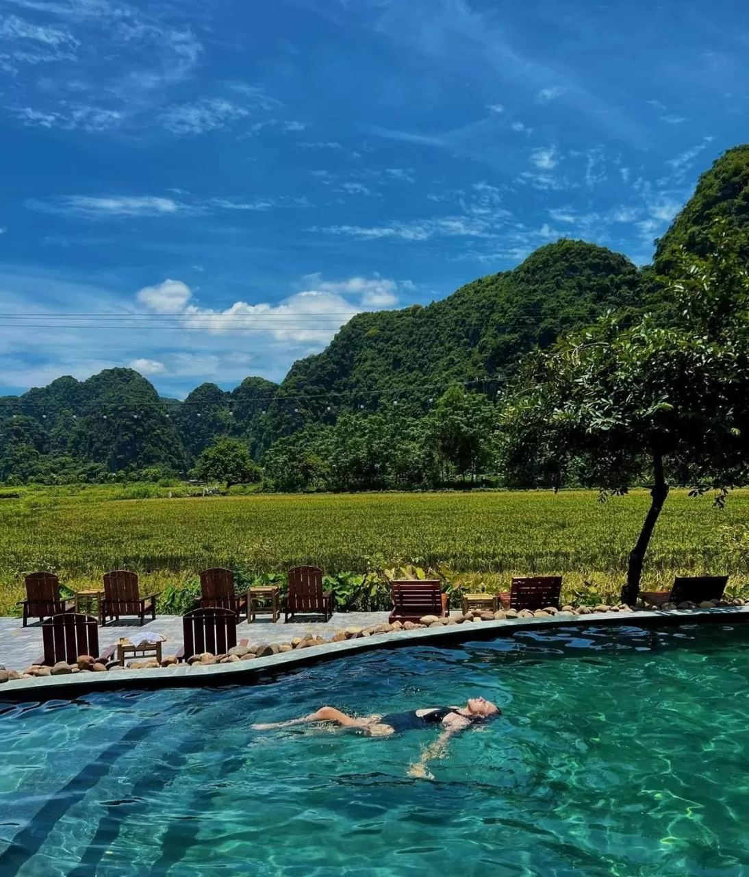 Nearby landmark, Swimming Pool in Tam Coc Windy Fields