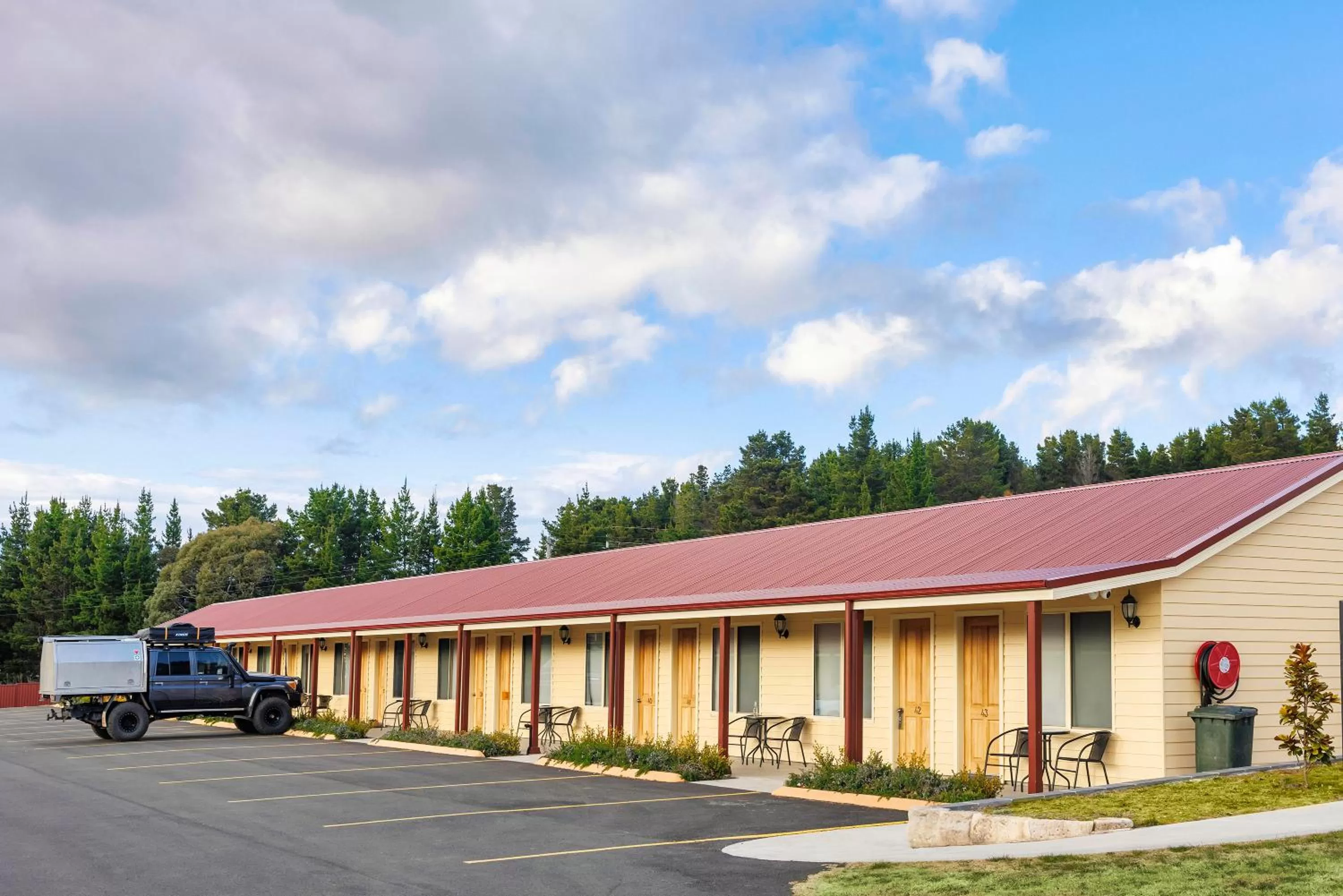 Property building in Black Gold Motel