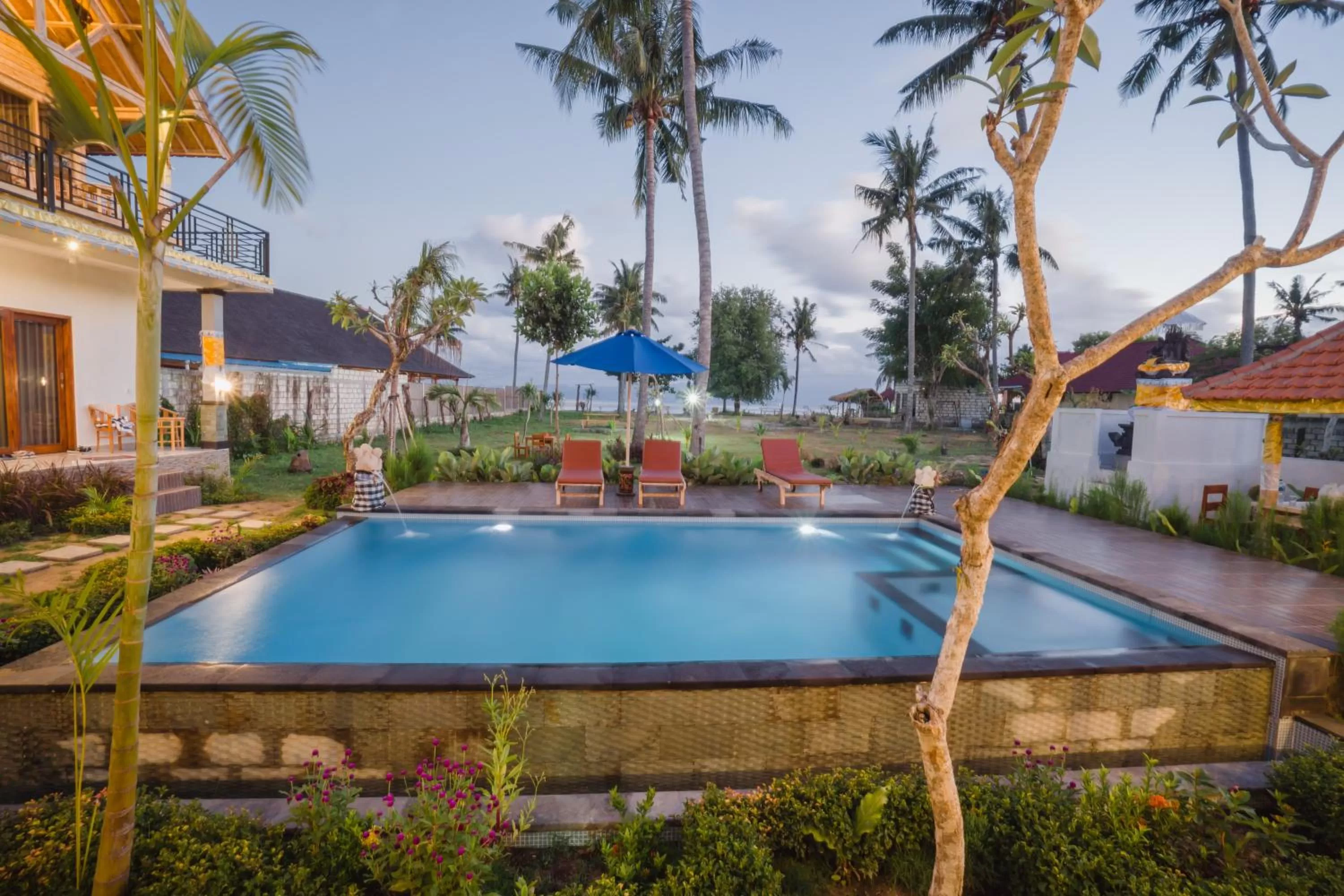 Garden in Pi Karya Beach