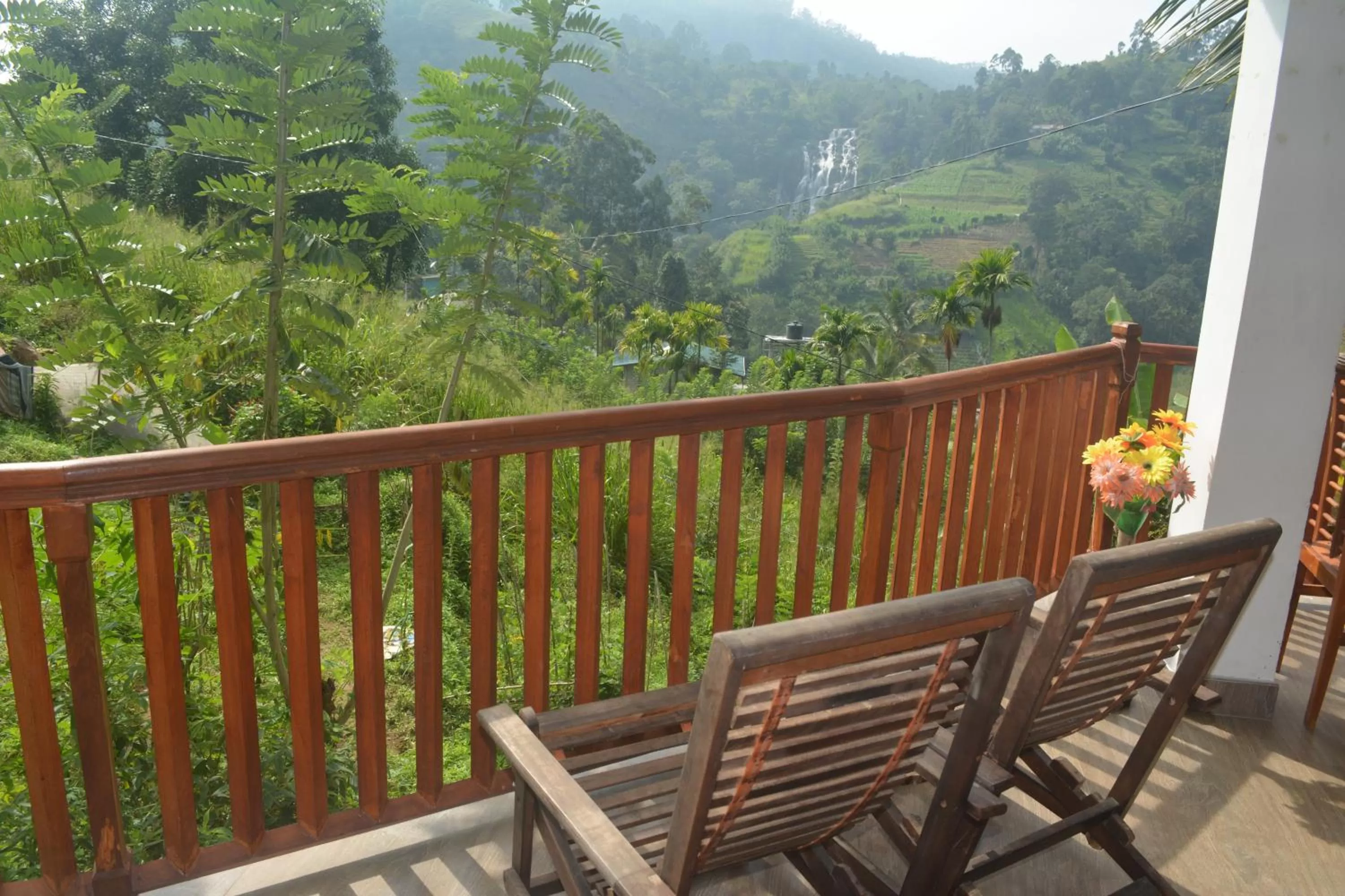 Property building, Balcony/Terrace in Saddle Cottage