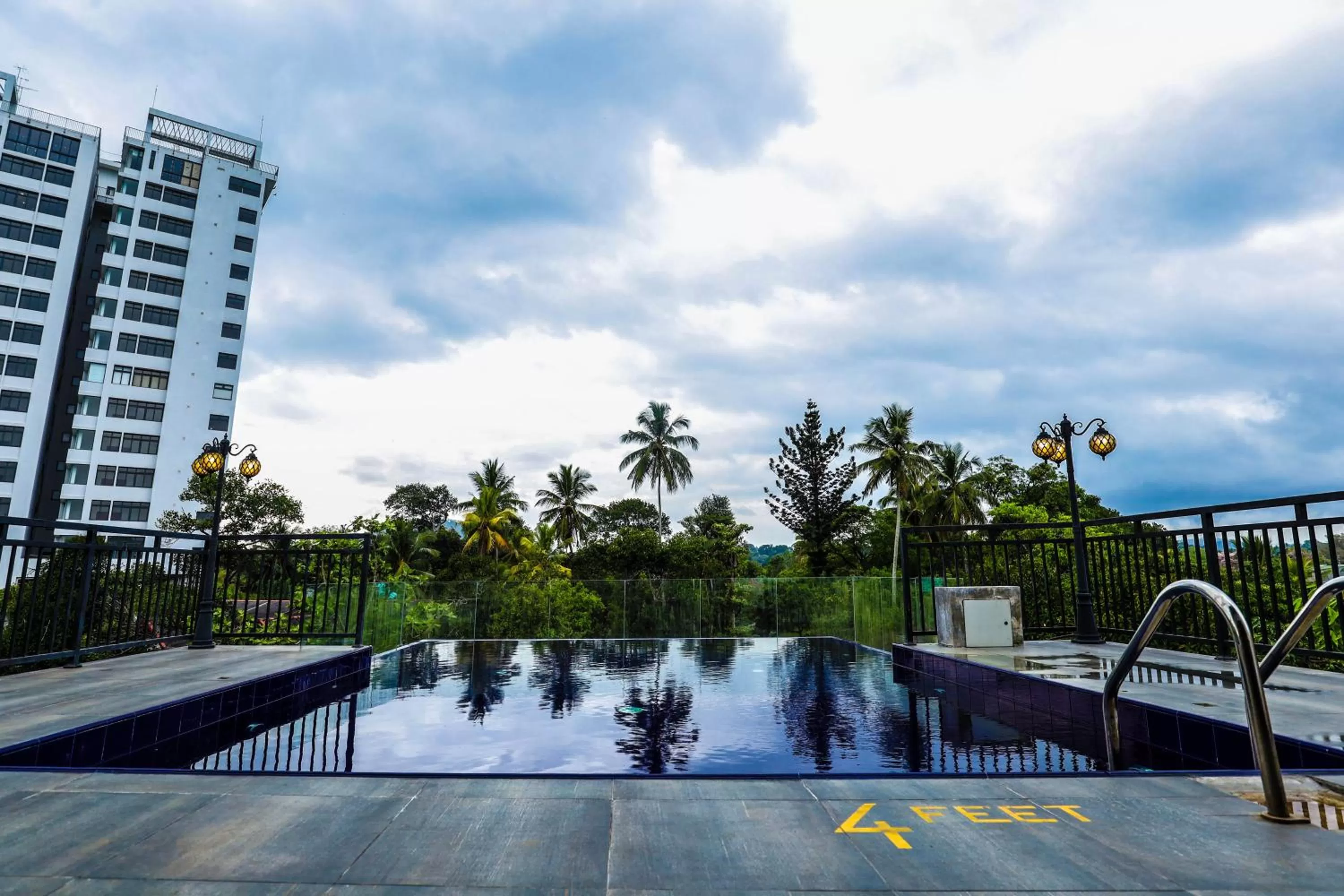 Balcony/Terrace in Hotel Ganthera Kandy