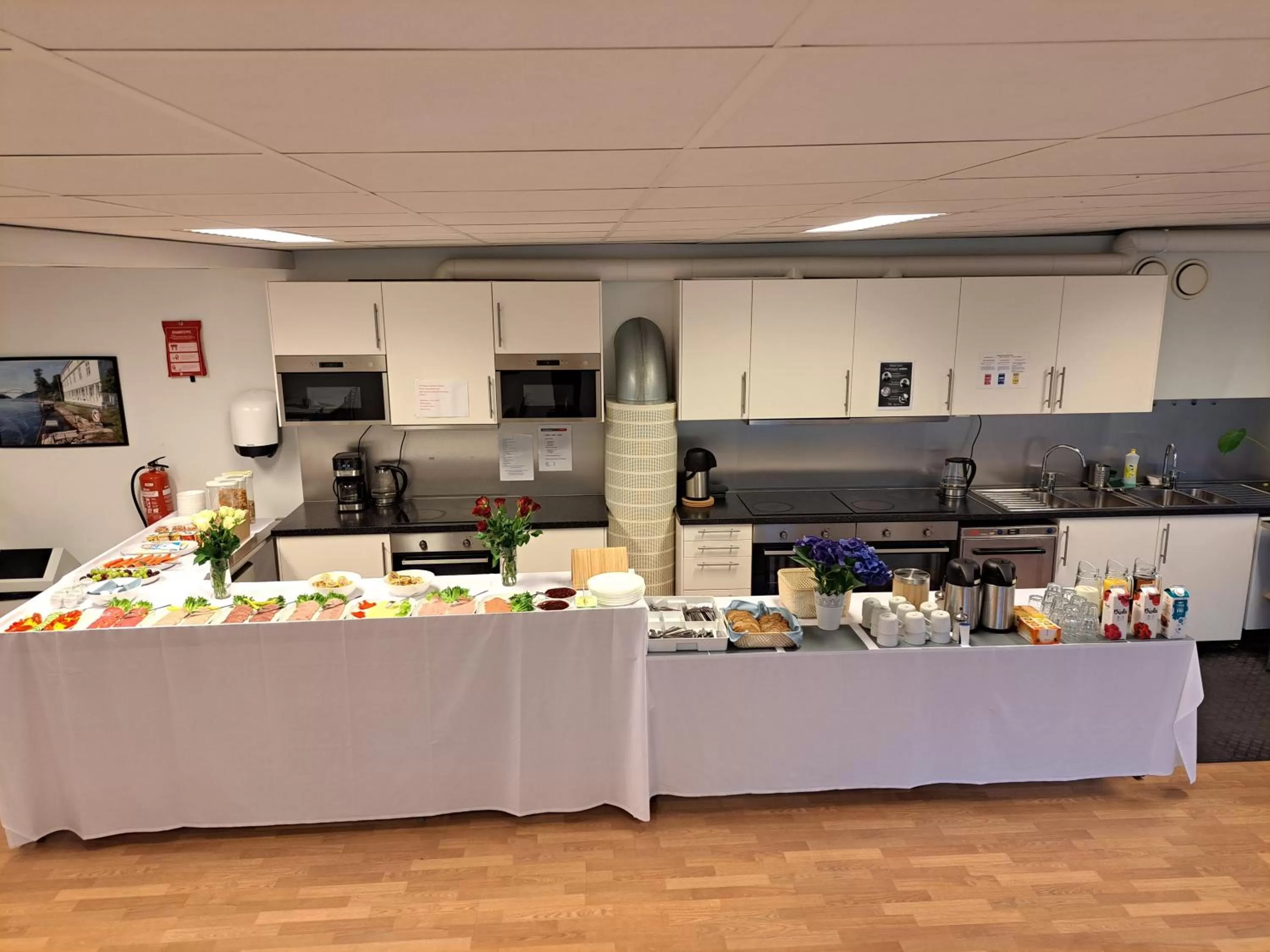 Food and drinks in Motell Svinesundparken