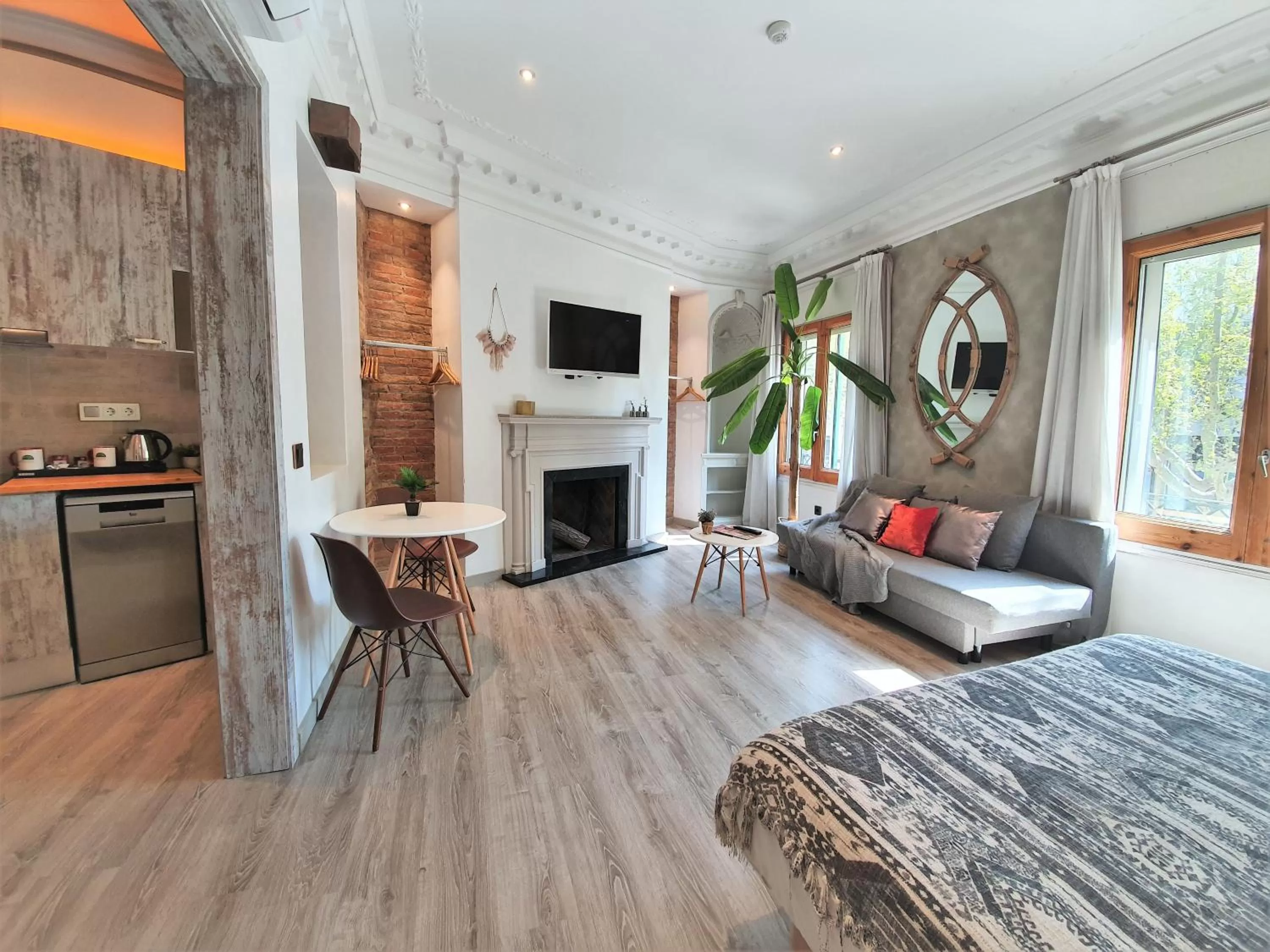 Living room in DreamKeys Barcelona City