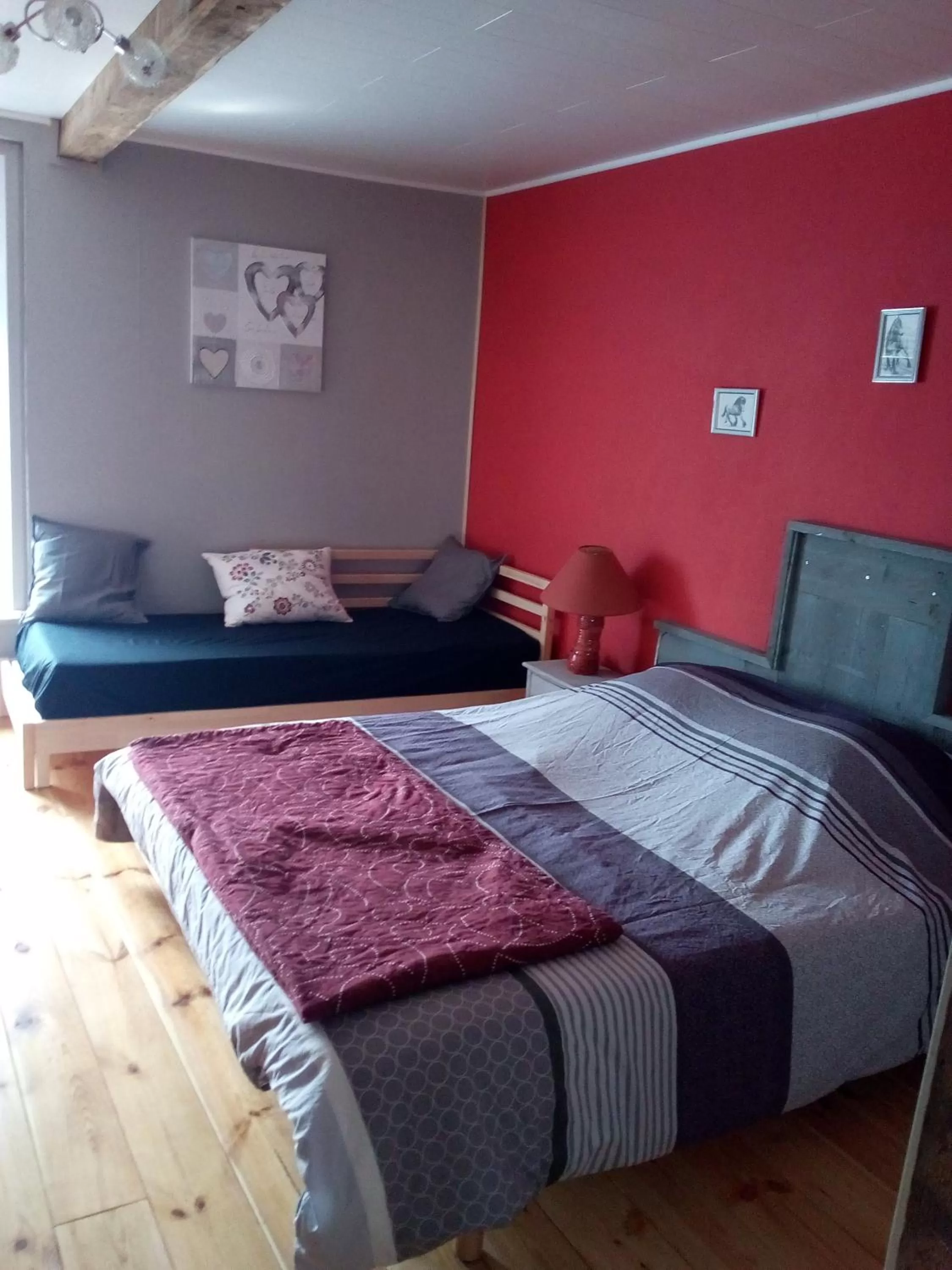 Bed in Le Relais du Moulin