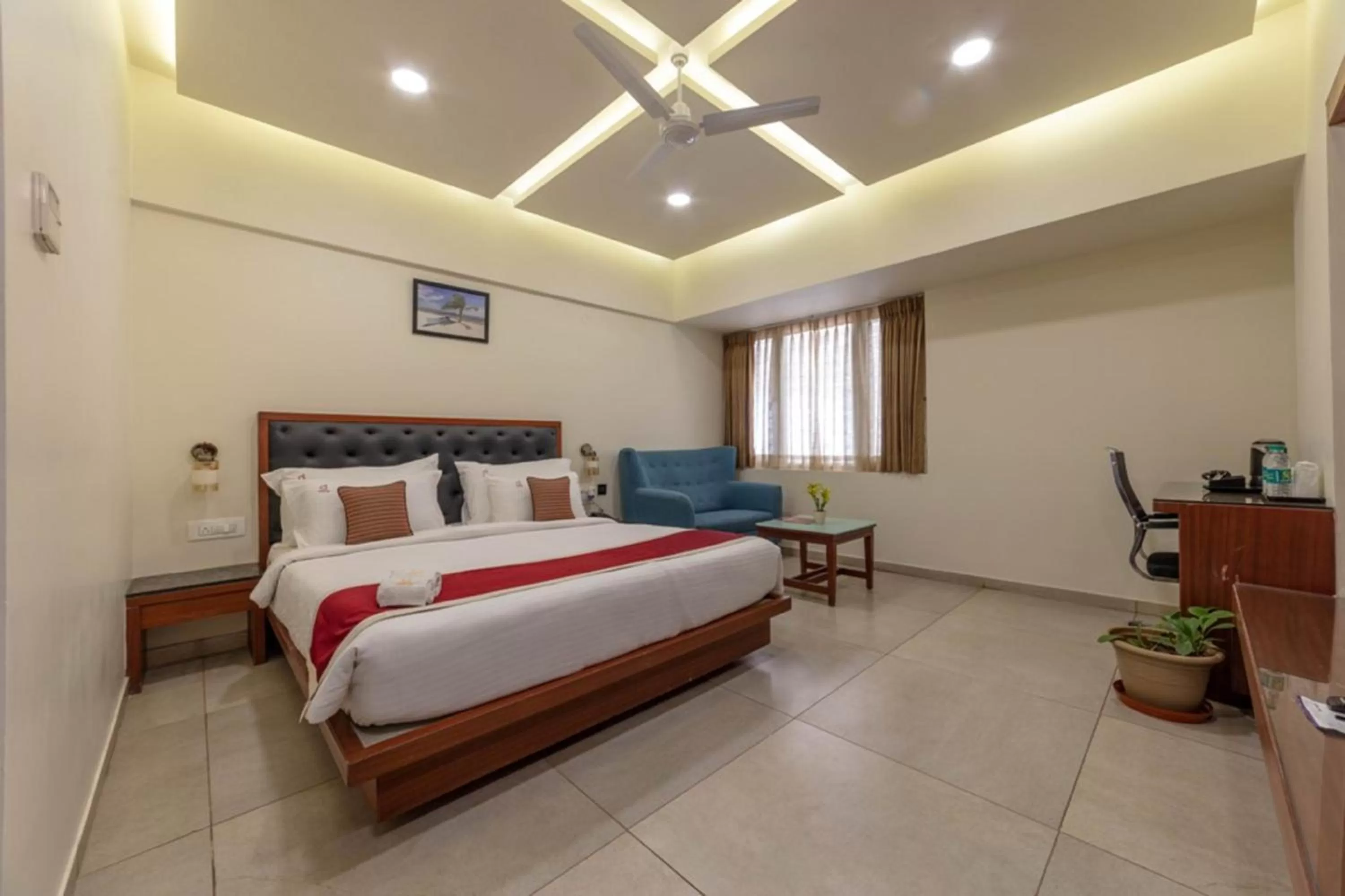 Bedroom, Bed in Ashok inn