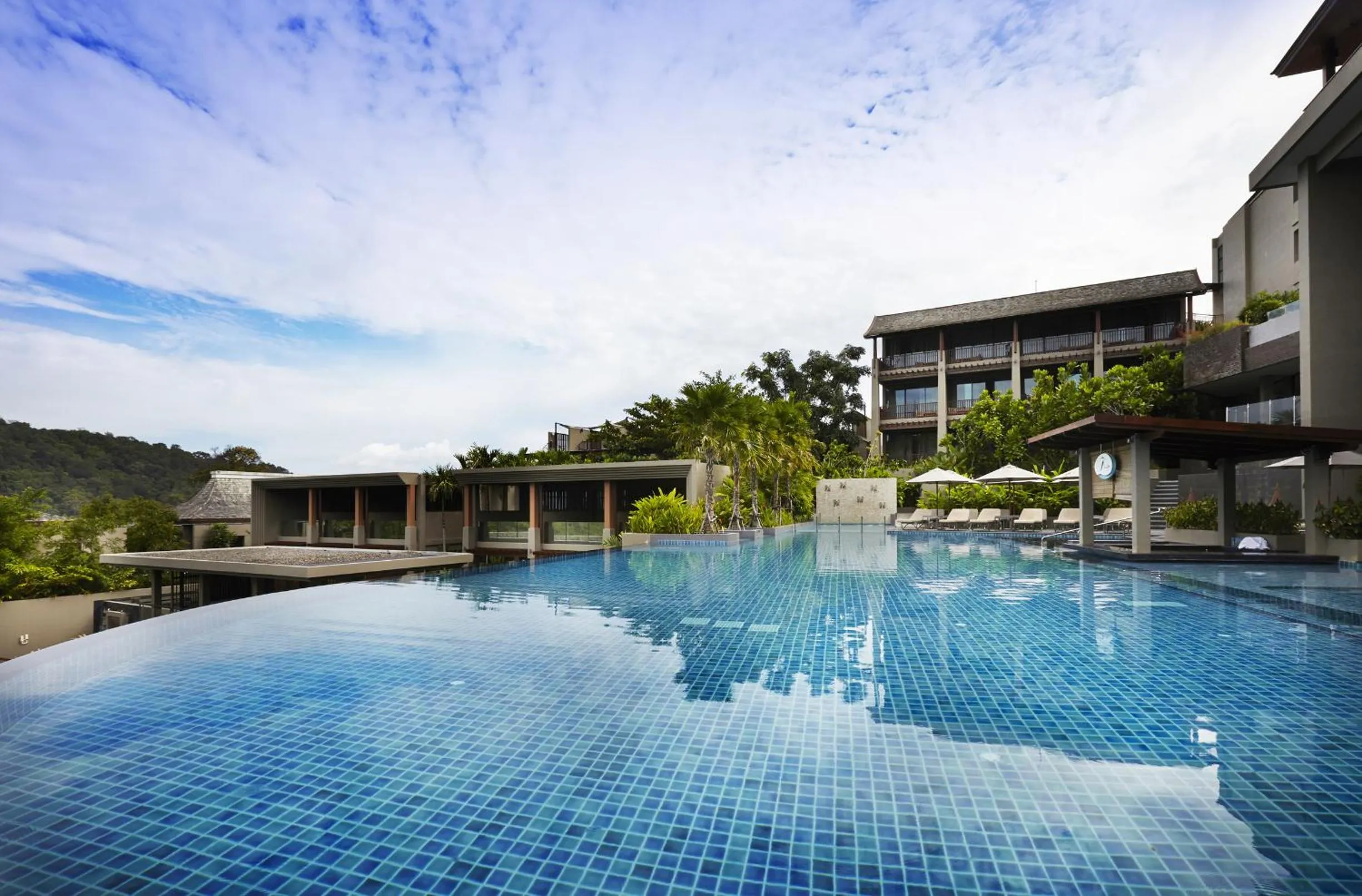 Pool view in Avista Hideaway Phuket Patong - MGallery