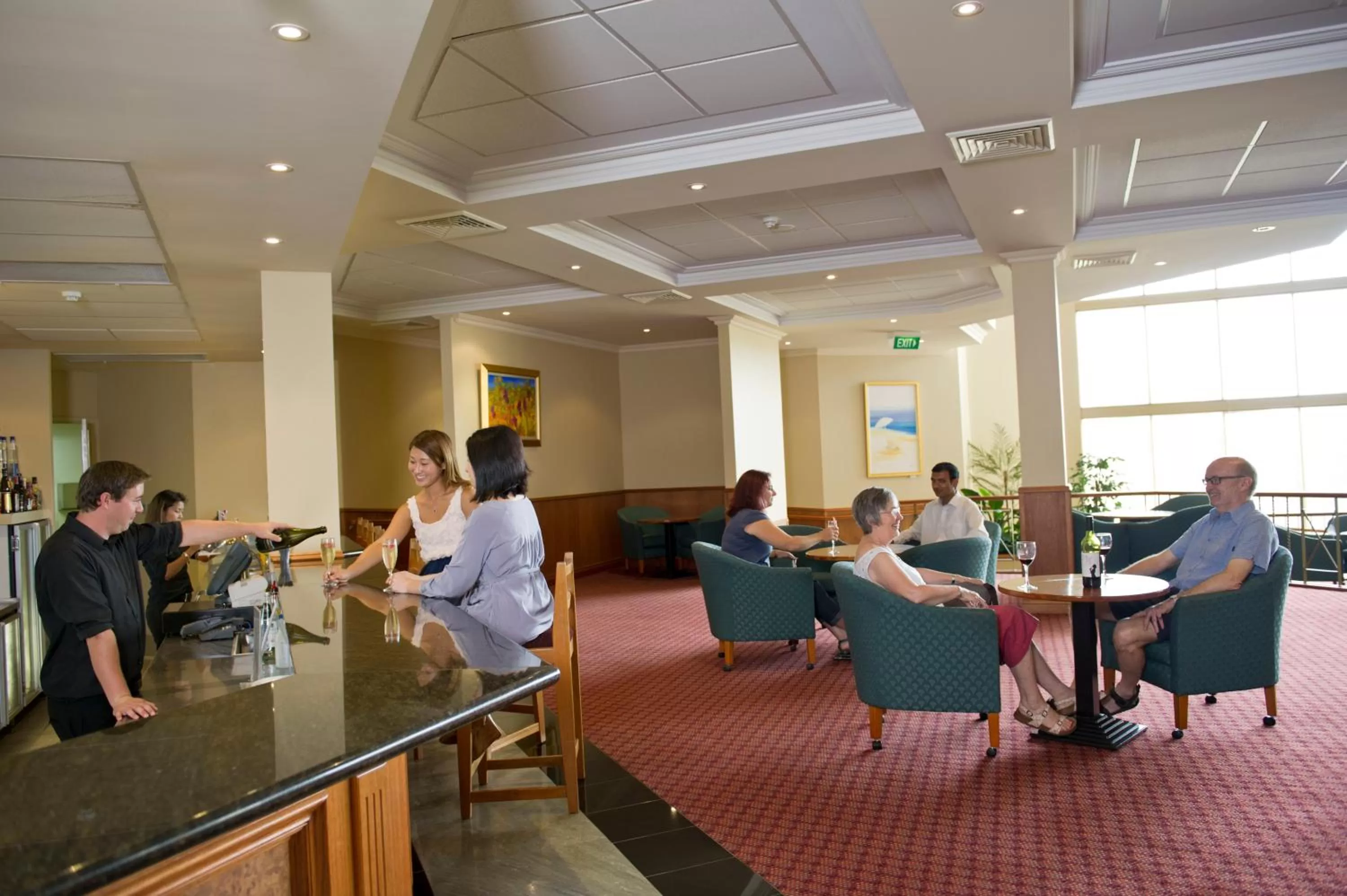 Lounge or bar in Abbey Beach Resort