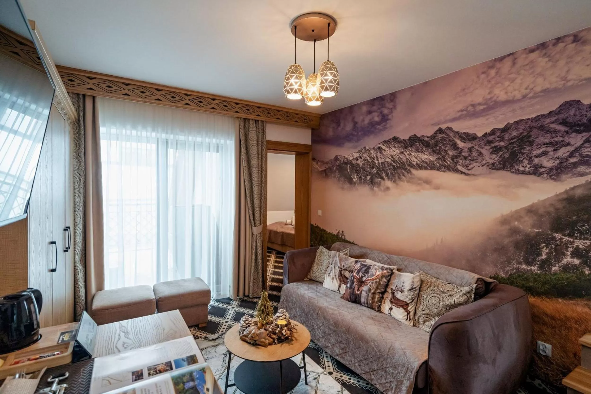 Seating Area in Serce Tatr Residence Zakopane - blisko Krupówek