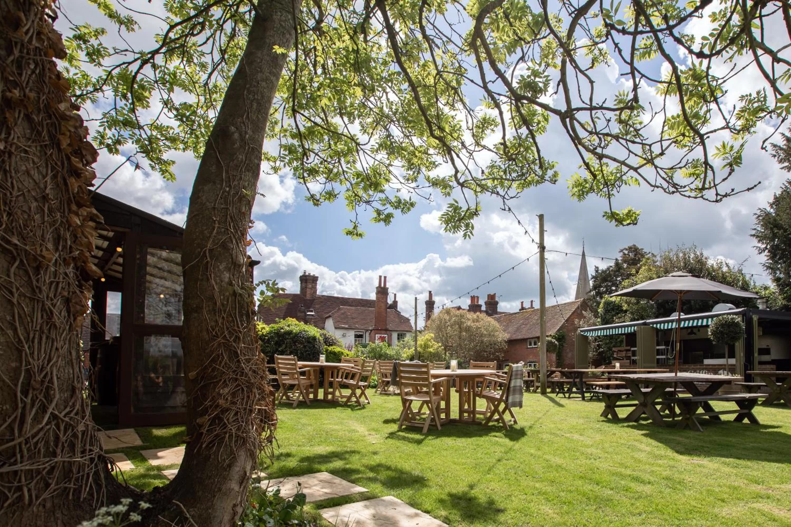 Garden in The Griffin Inn