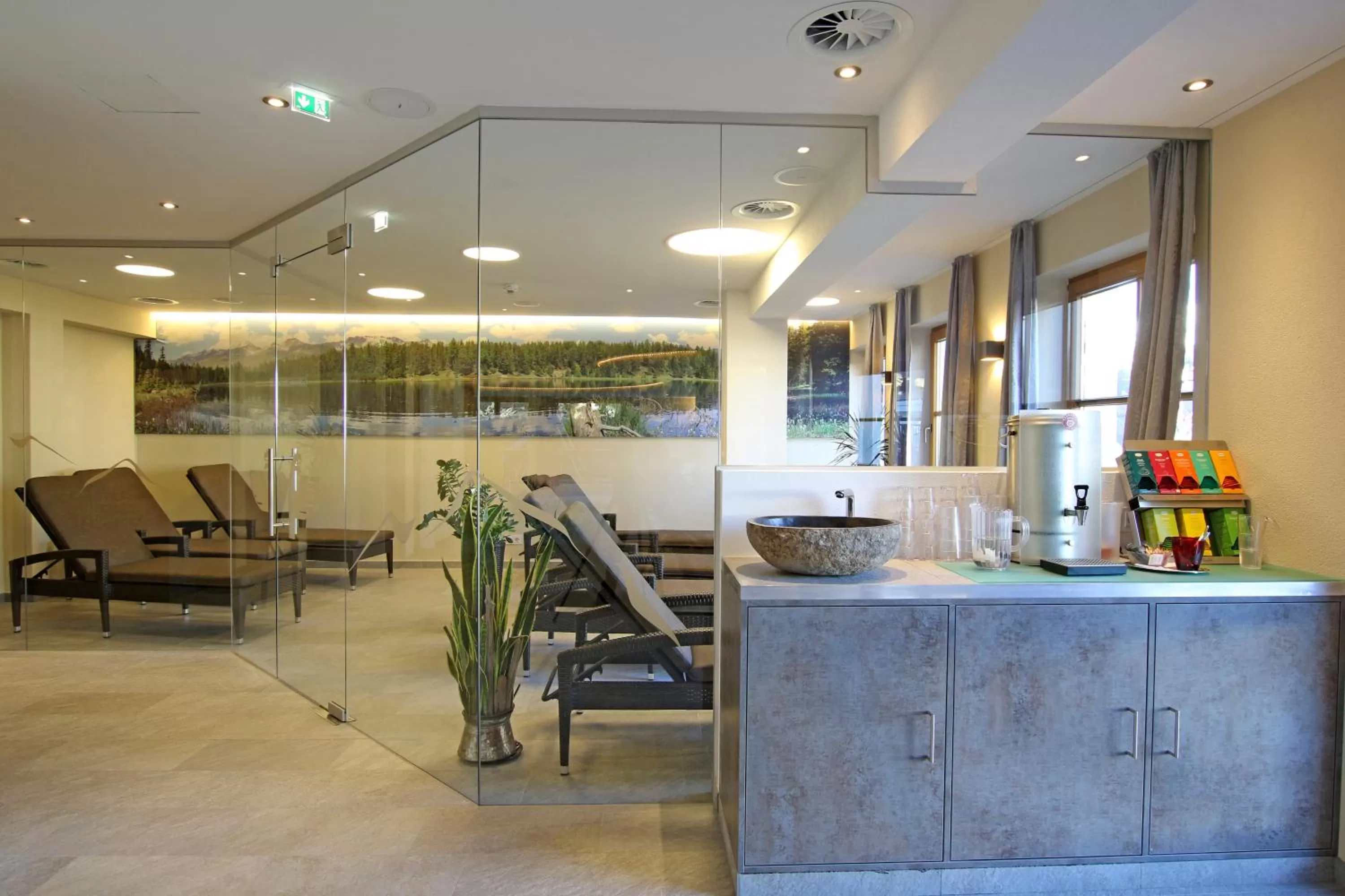 Spa and wellness centre/facilities in Hotel Schwarzer Adler