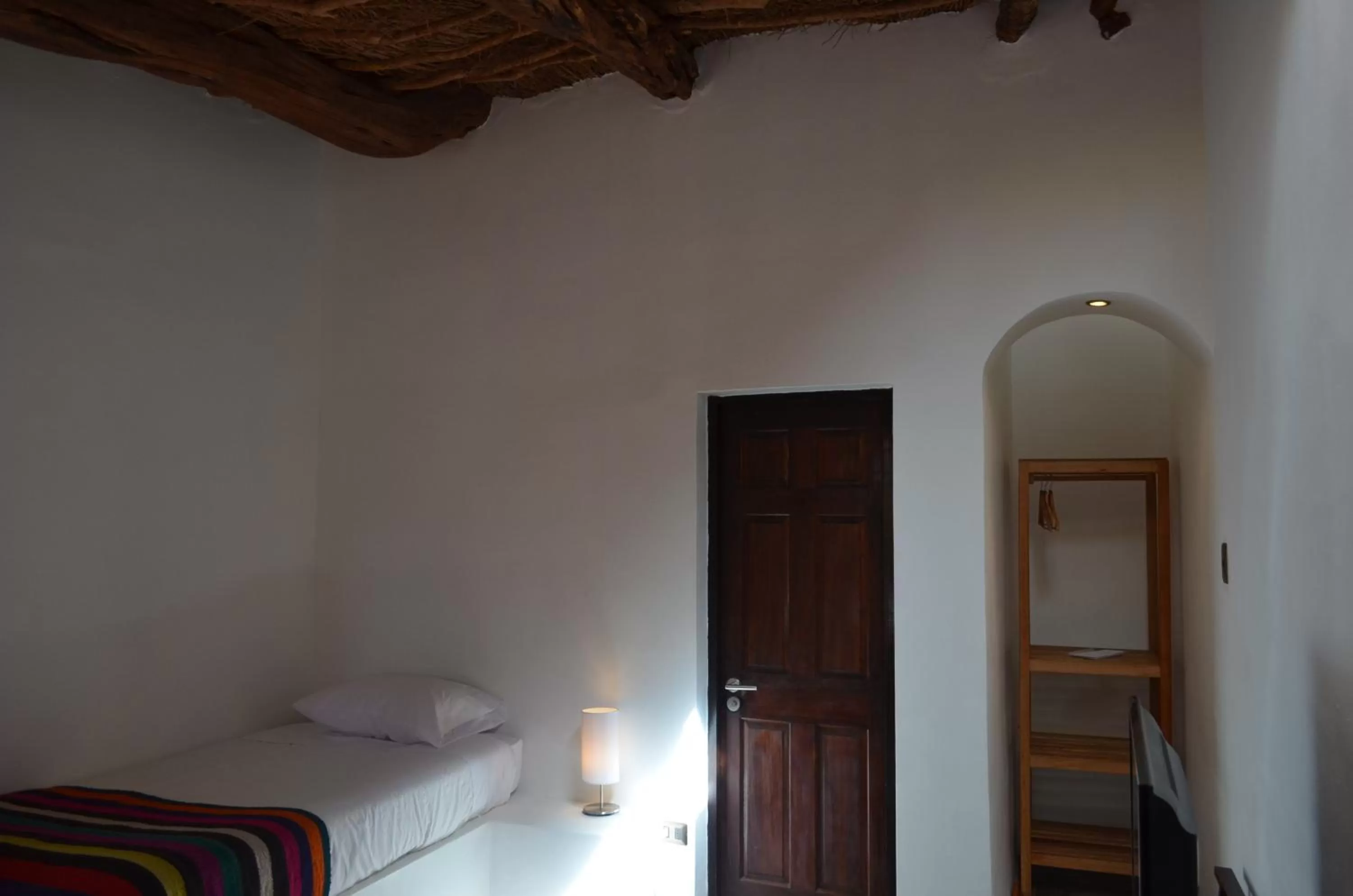 Decorative detail, Bed in Hotel La Aldea