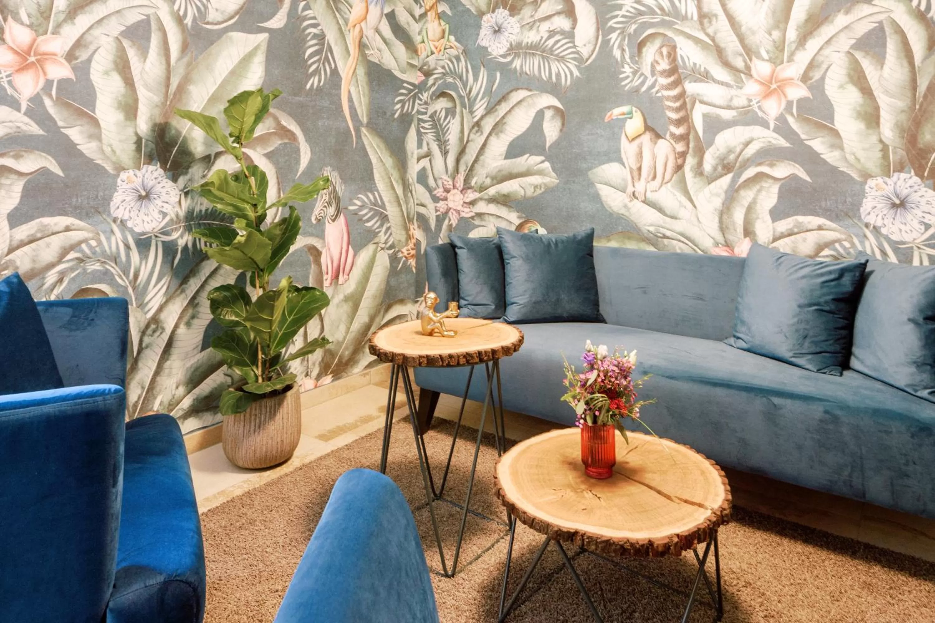 Lounge or bar in Hotel am Zoo