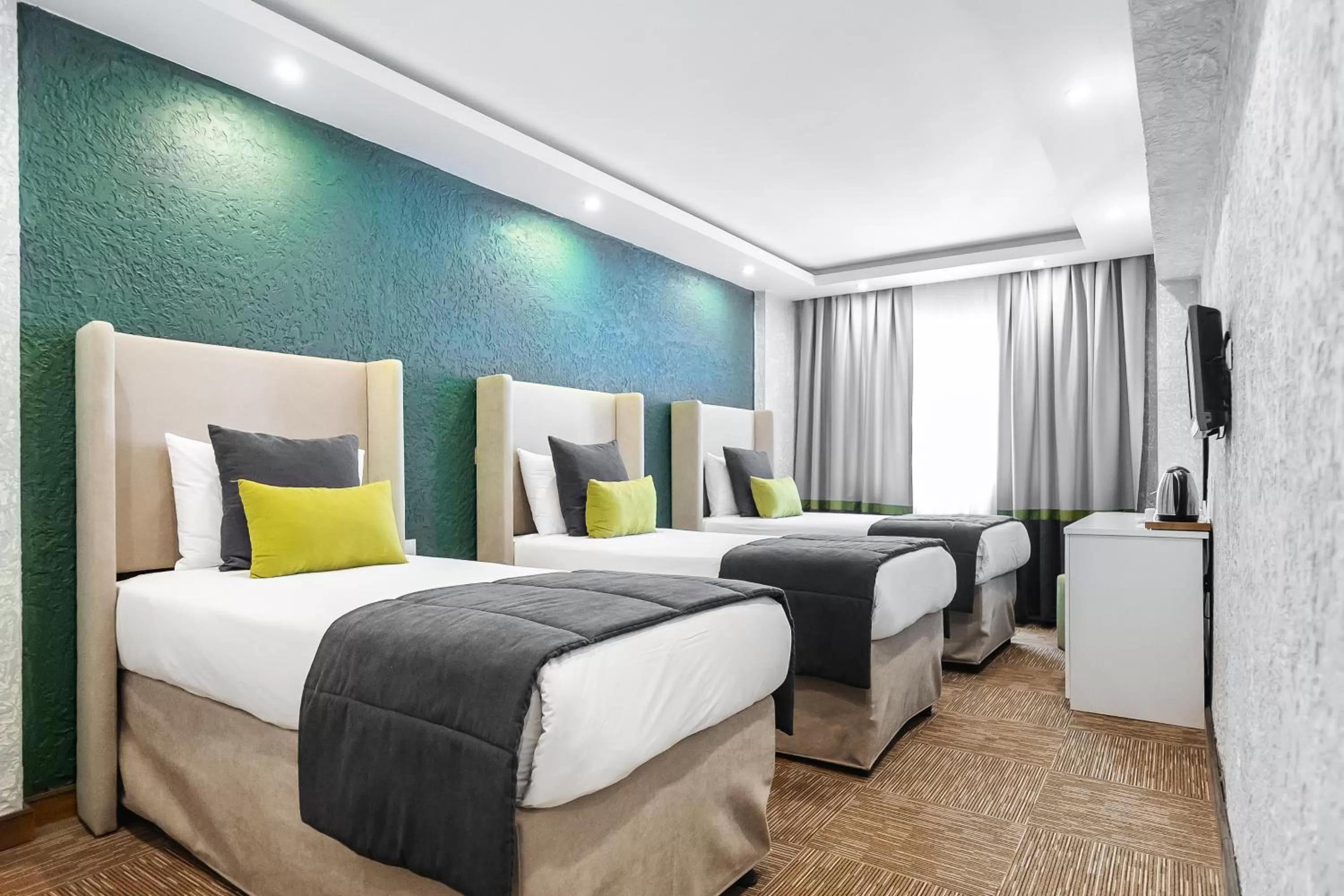 Bed in Sveo İstanbul Hotel