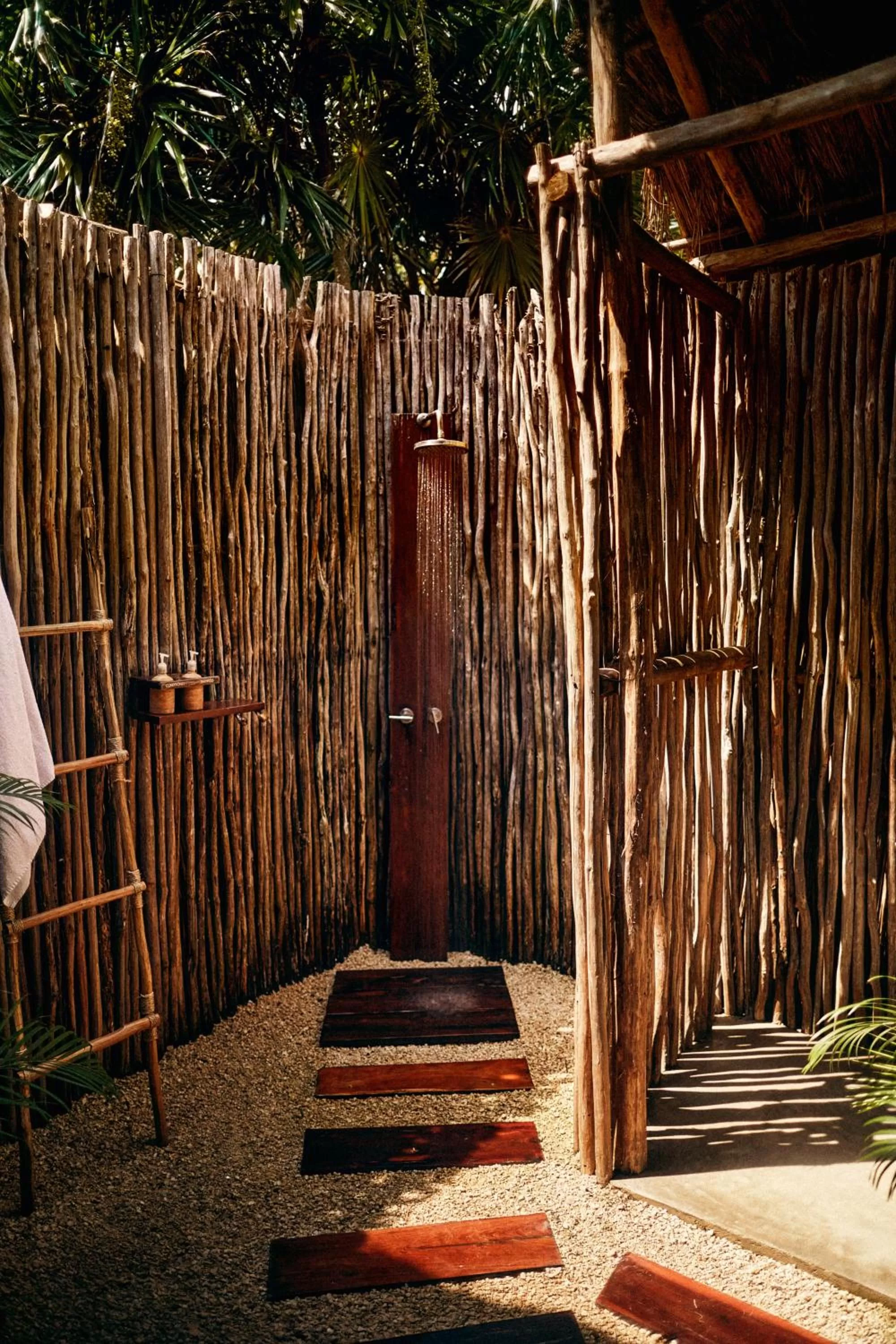 Shower in Our Habitas Tulum - Adults Only
