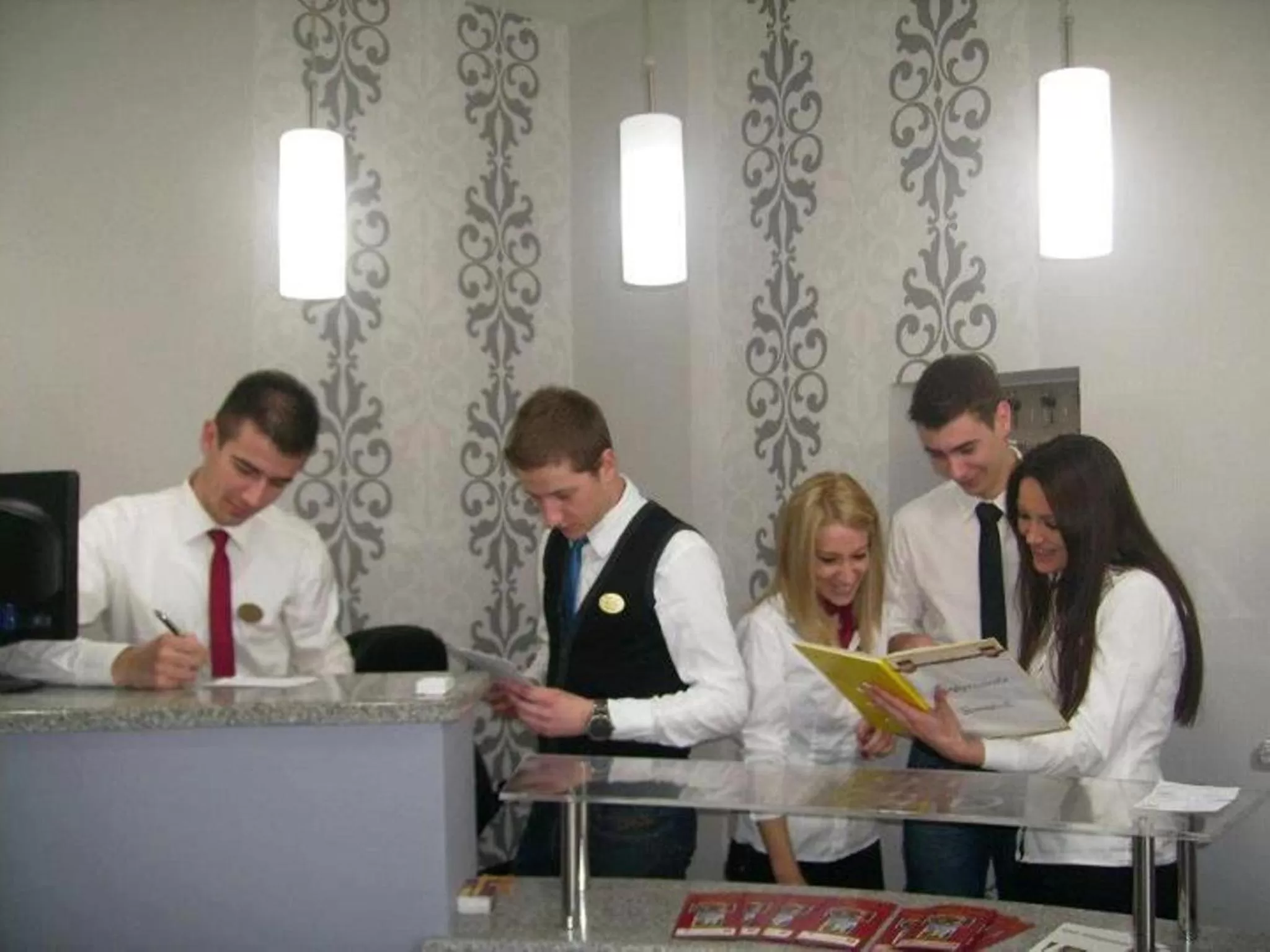 Staff in Garni Hotel Tri O