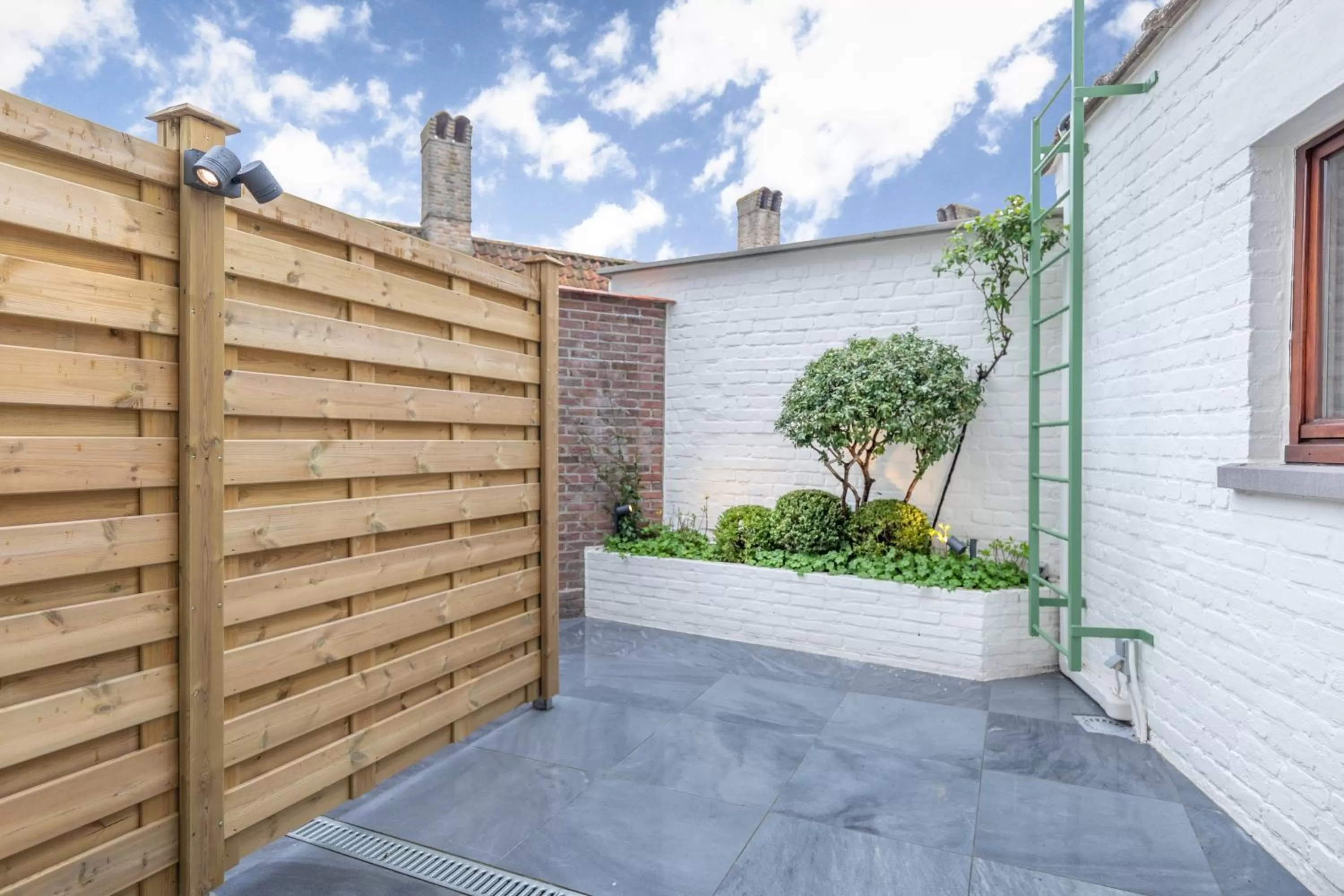 Patio in Hotel Albert I