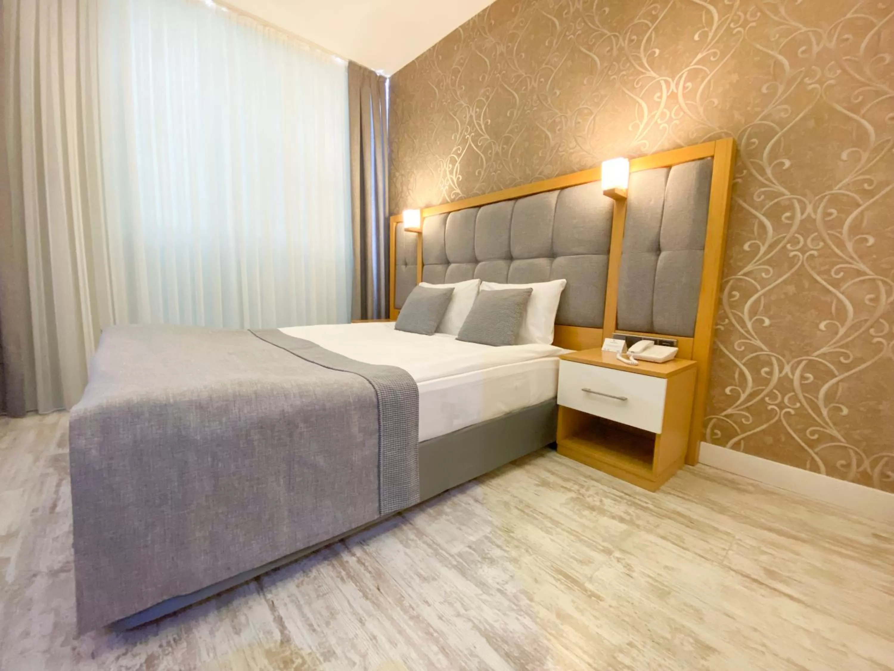 Bed in Vista Family Hotel Konyaaltı