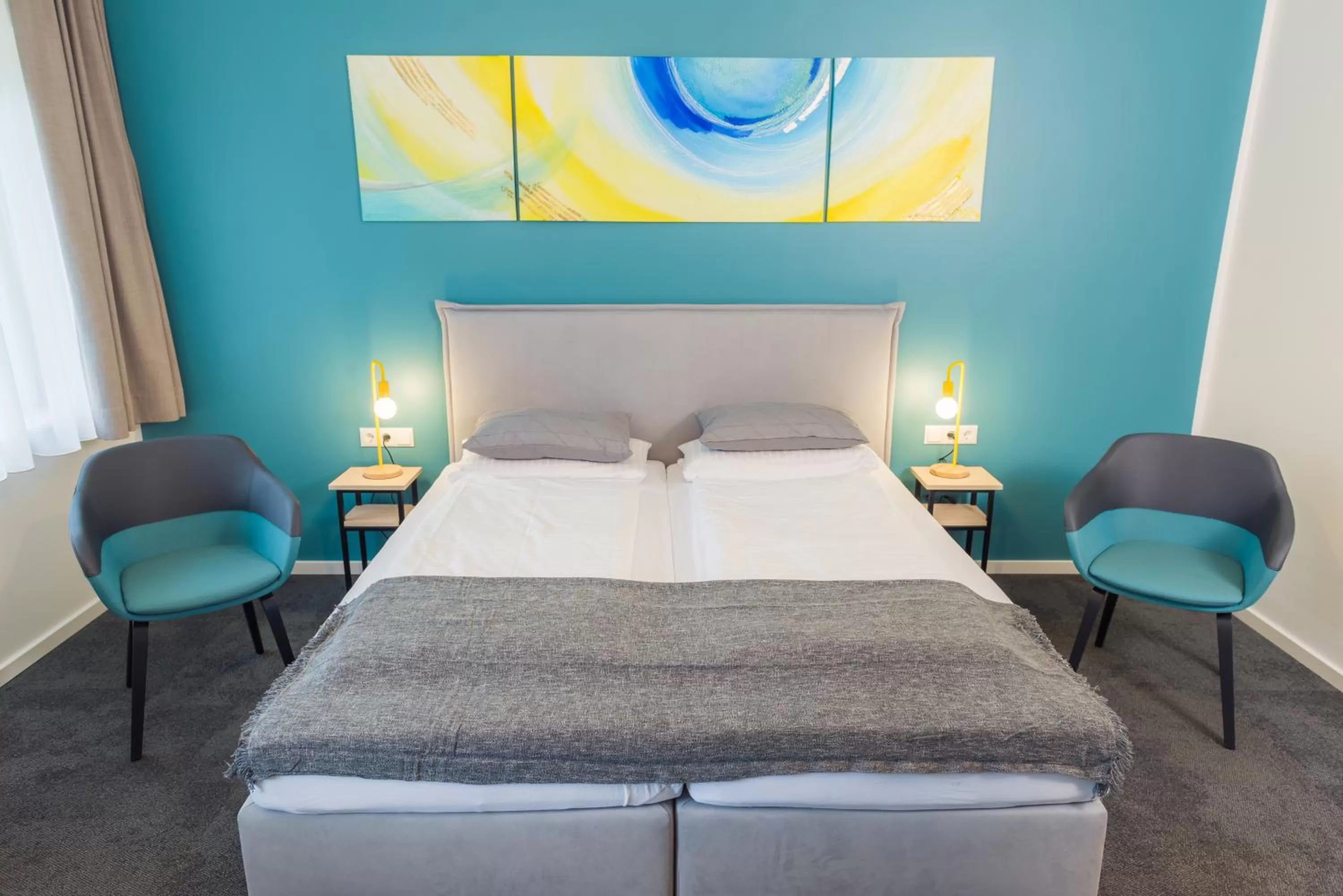 Bed in Hotel & Restaurant Mühlenglück