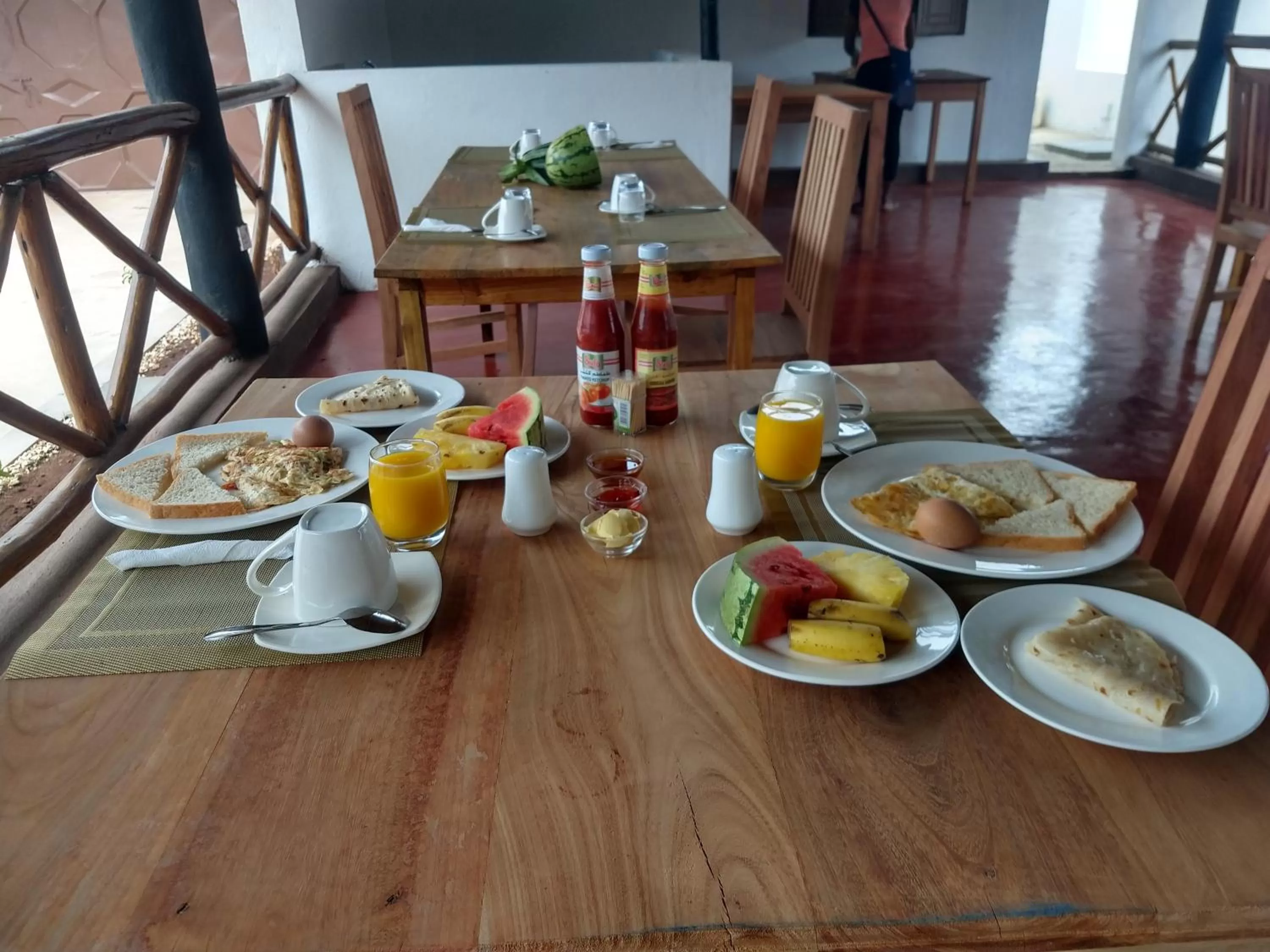 Breakfast in Nungwi Heritage Resort