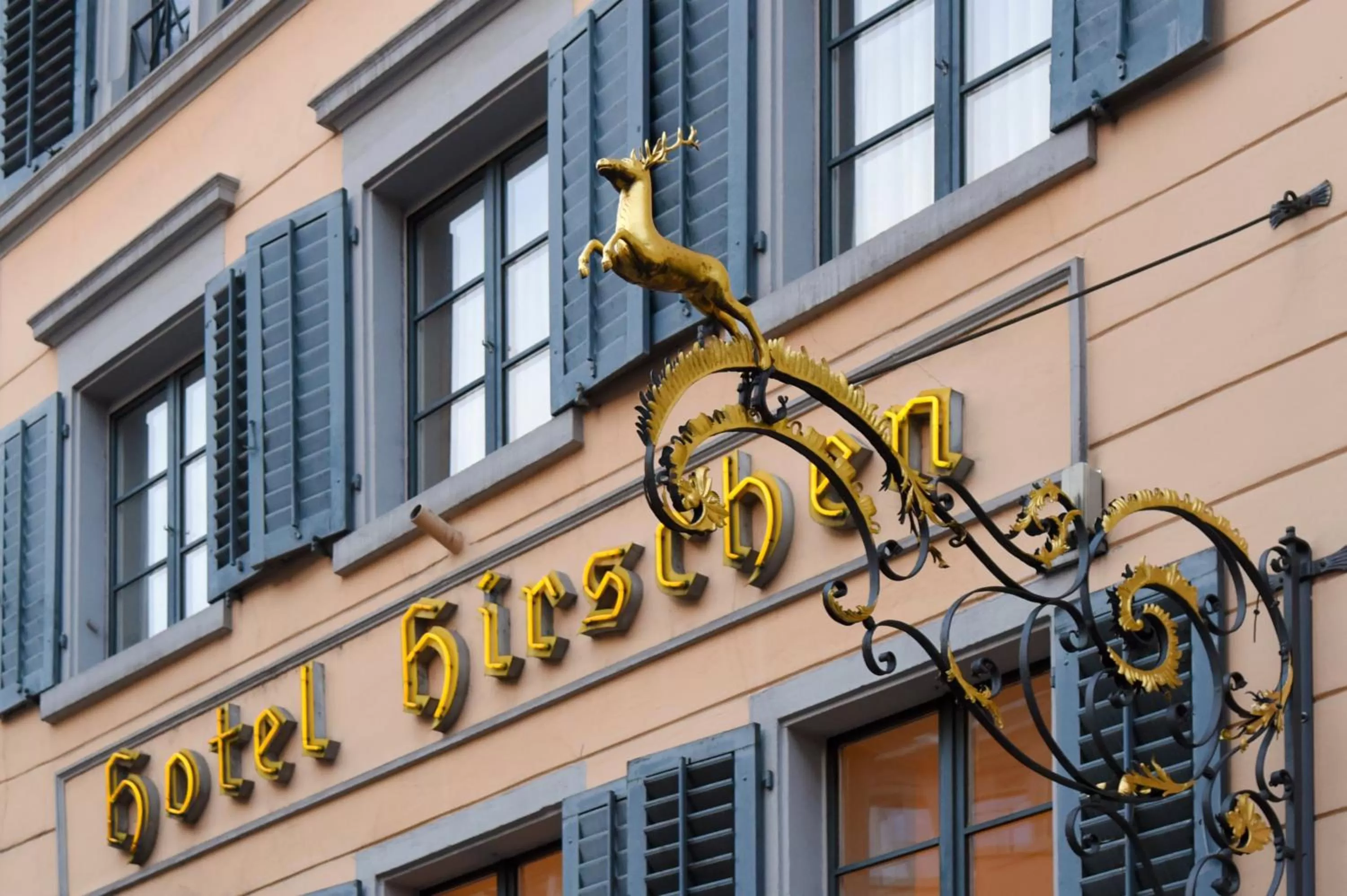 Property building in Hotel Hirschen