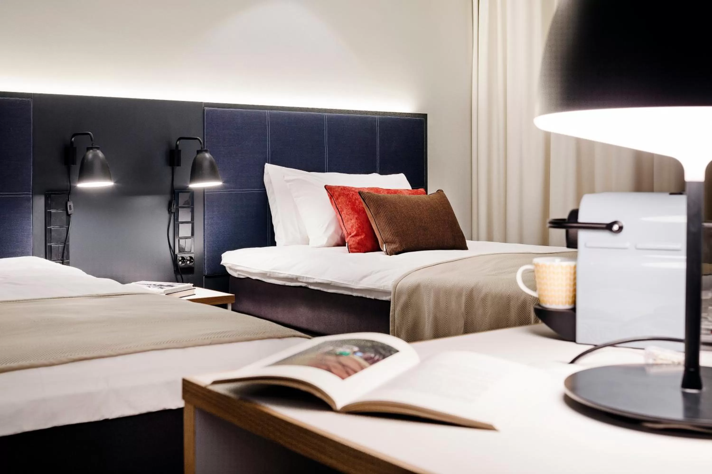 Photo of the whole room, Bed in Hotel Indigo Helsinki-Boulevard by IHG