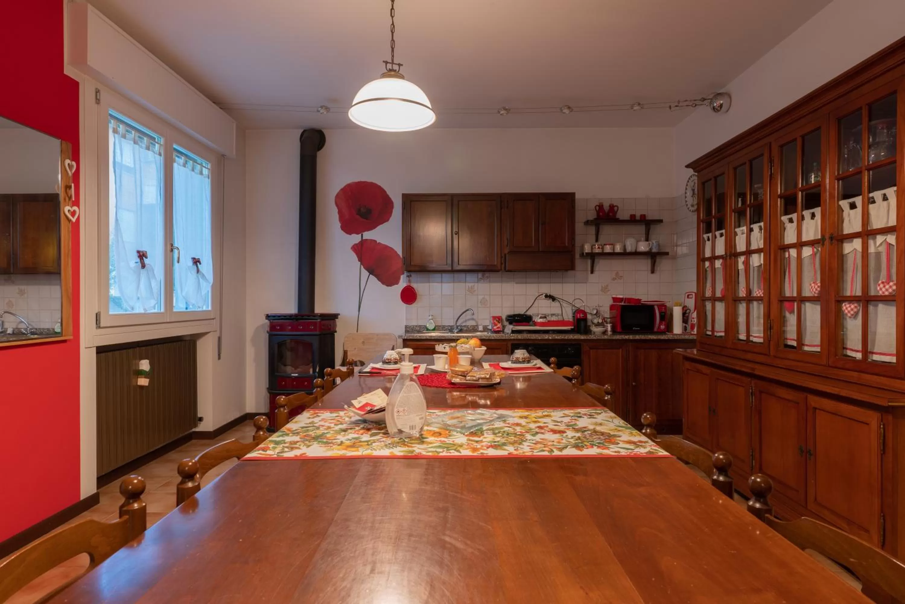 Kitchen or kitchenette in Al Casale B&B