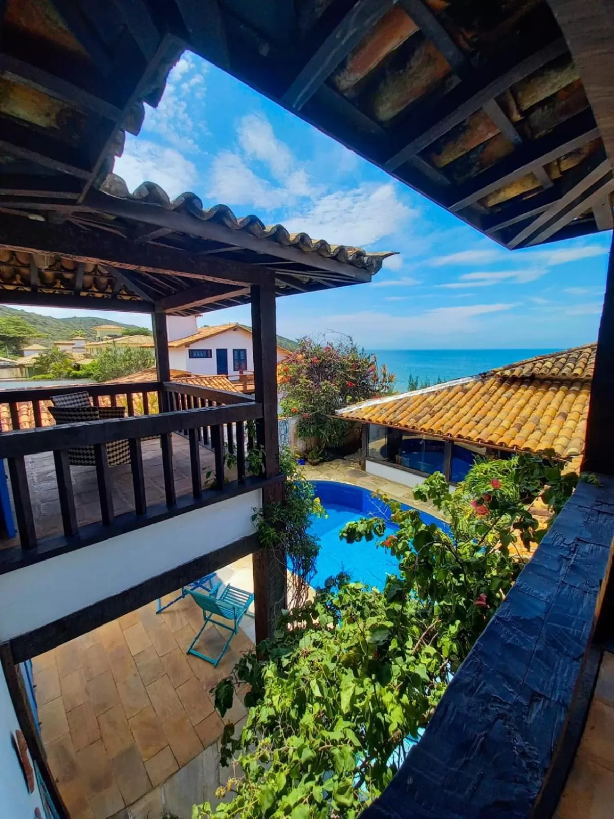 Pool View in Vila Bela-Emília