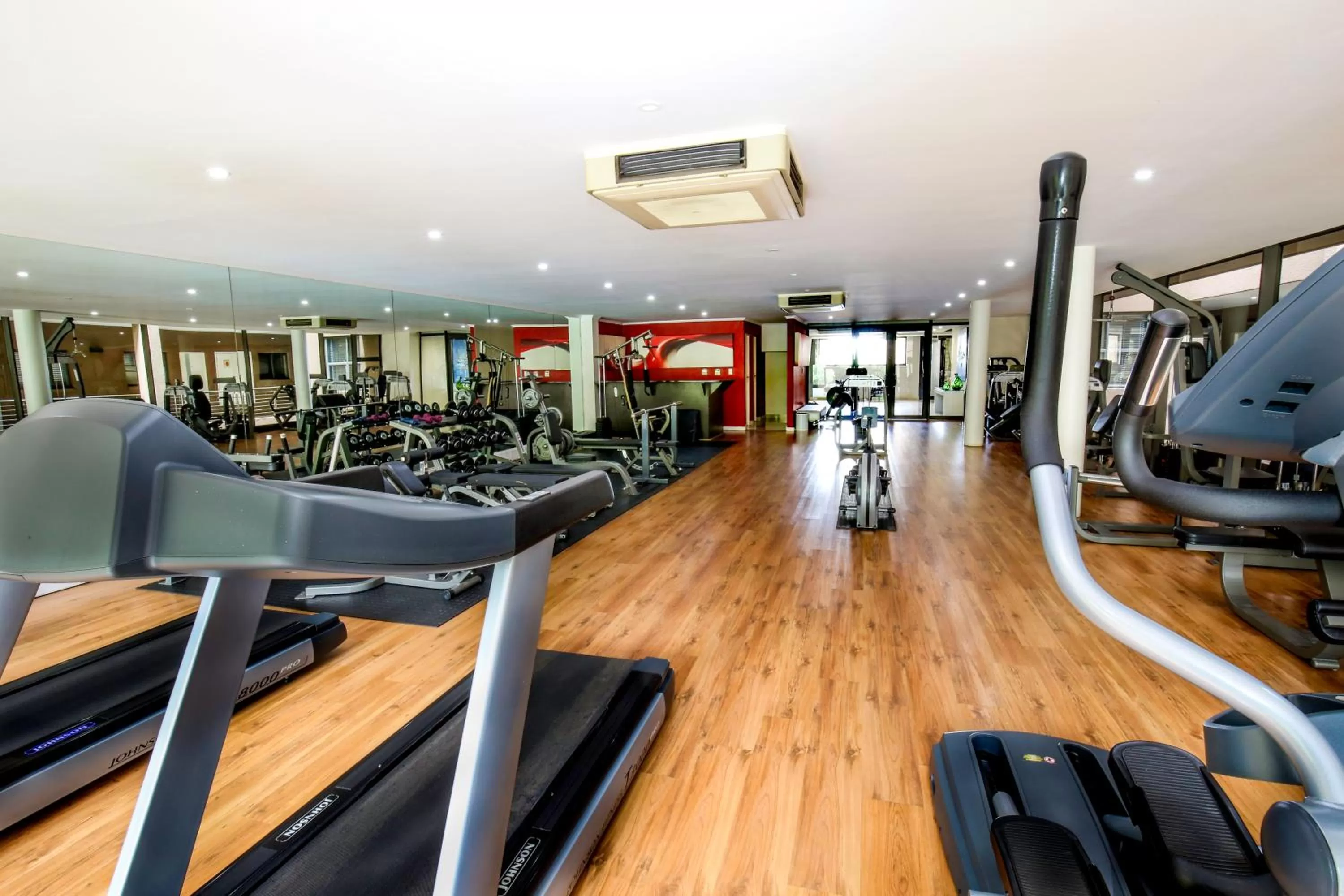 Fitness centre/facilities in The Nicol Hotel and Apartments
