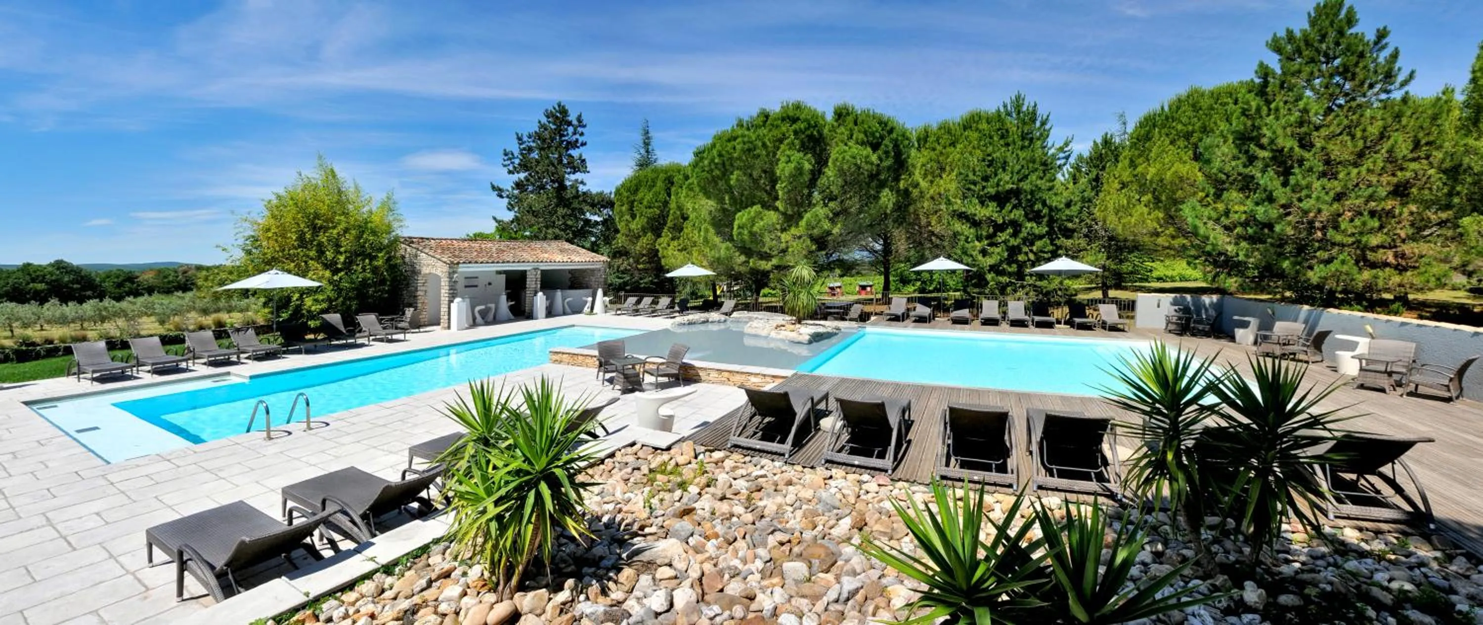 Swimming pool in Le Mas du Terme